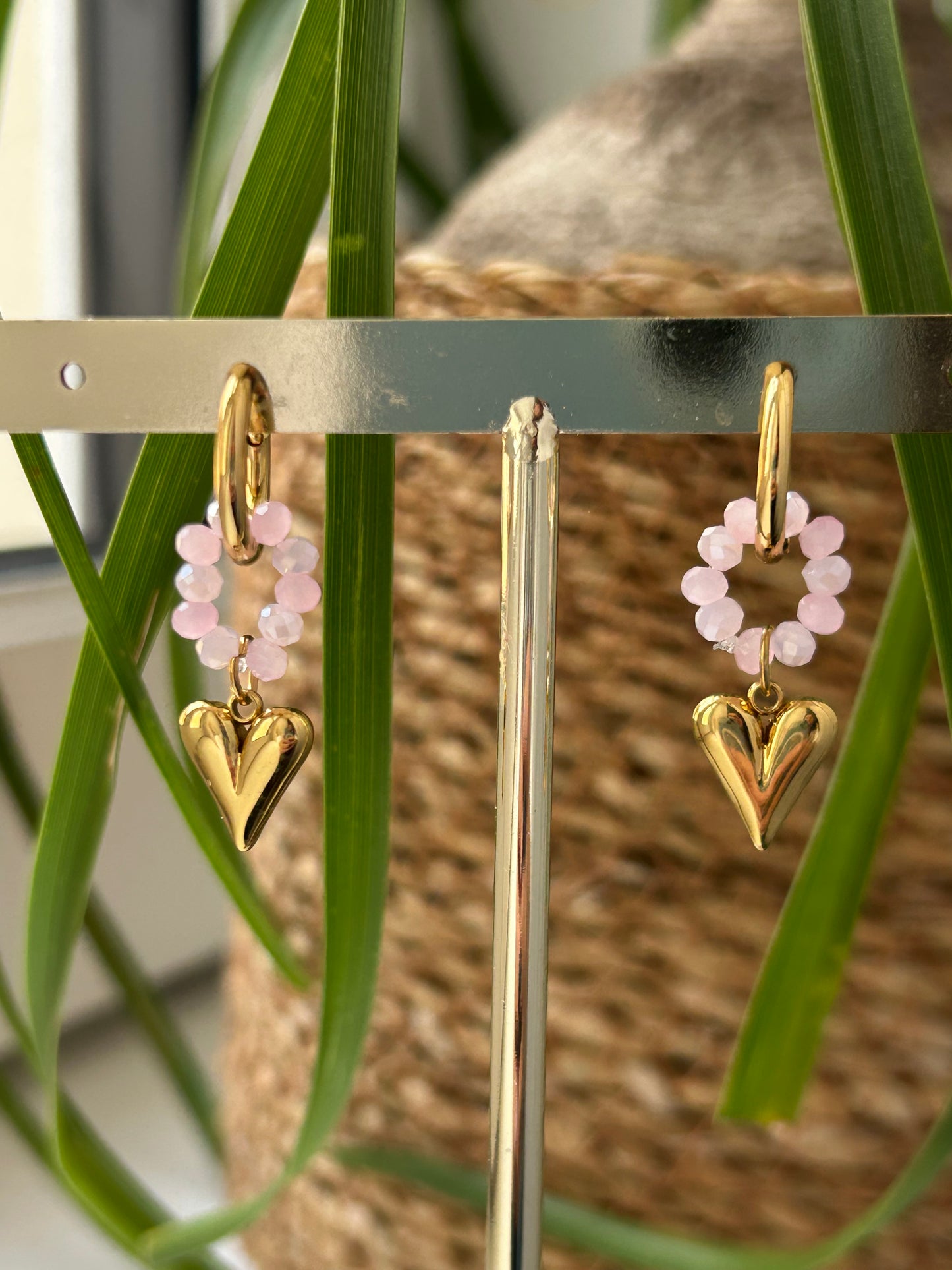 Boucles d’oreilles cœur