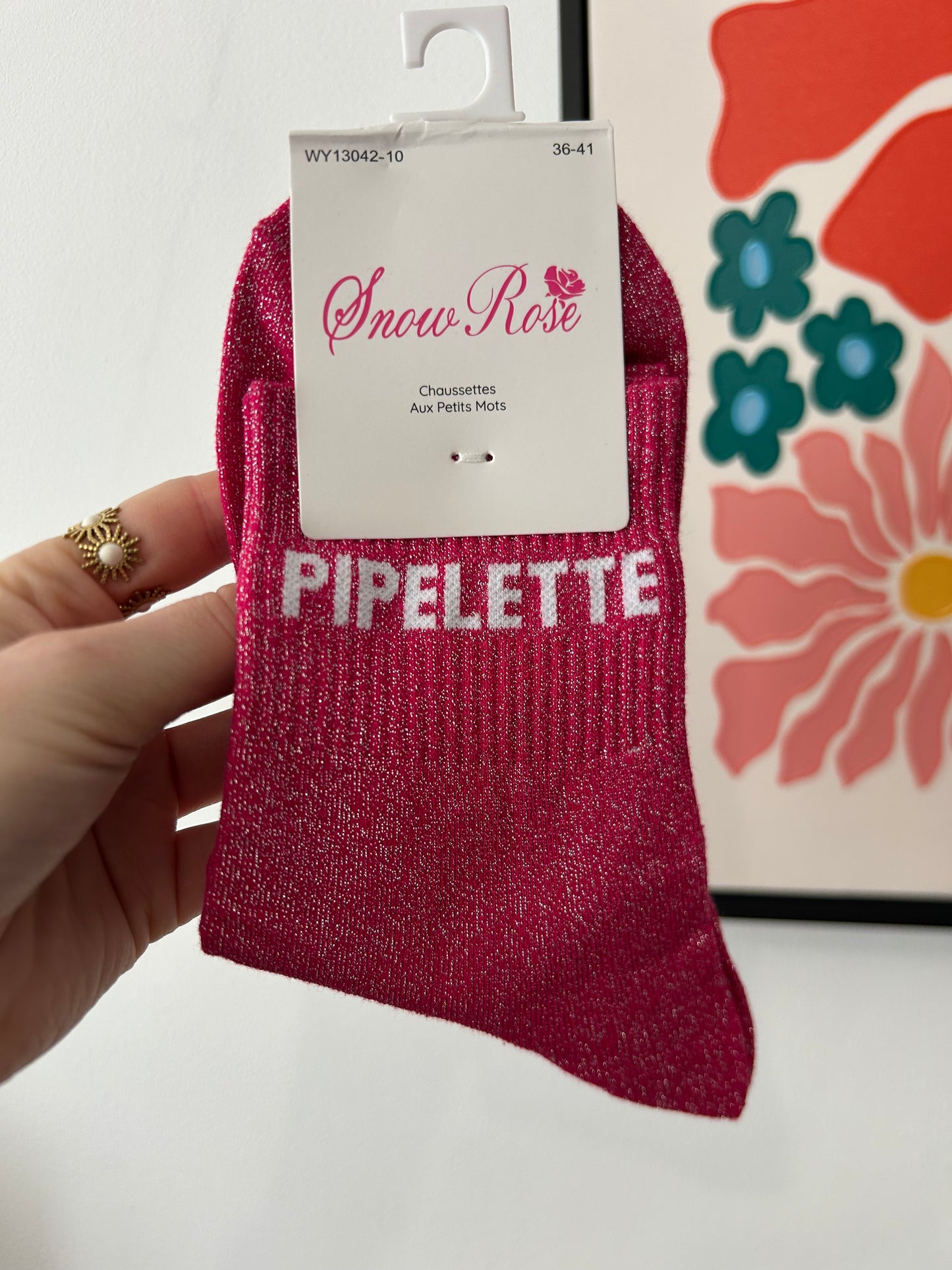 Chaussettes à paillettes PIPELETTE