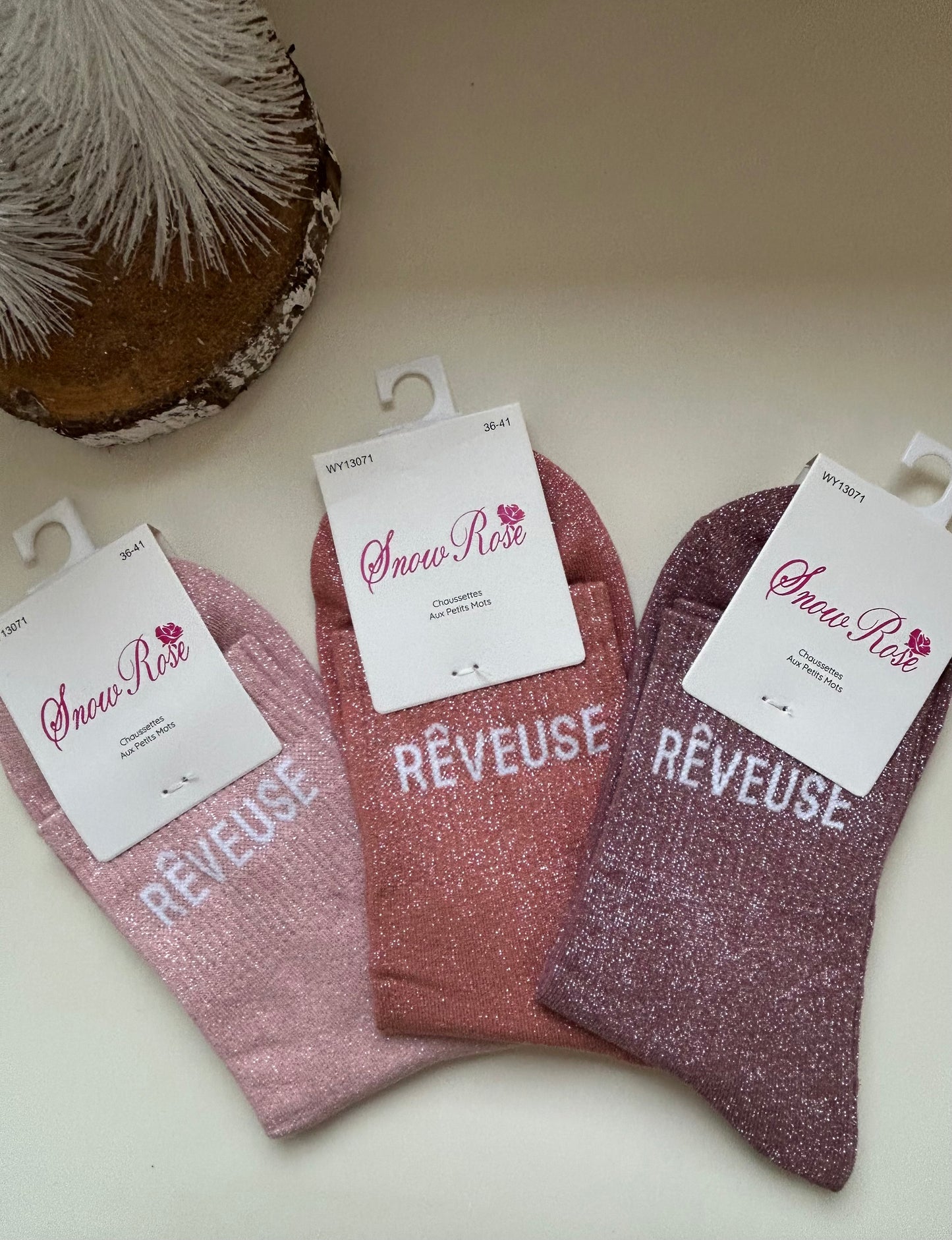 Chaussettes à paillettes REVEUSE