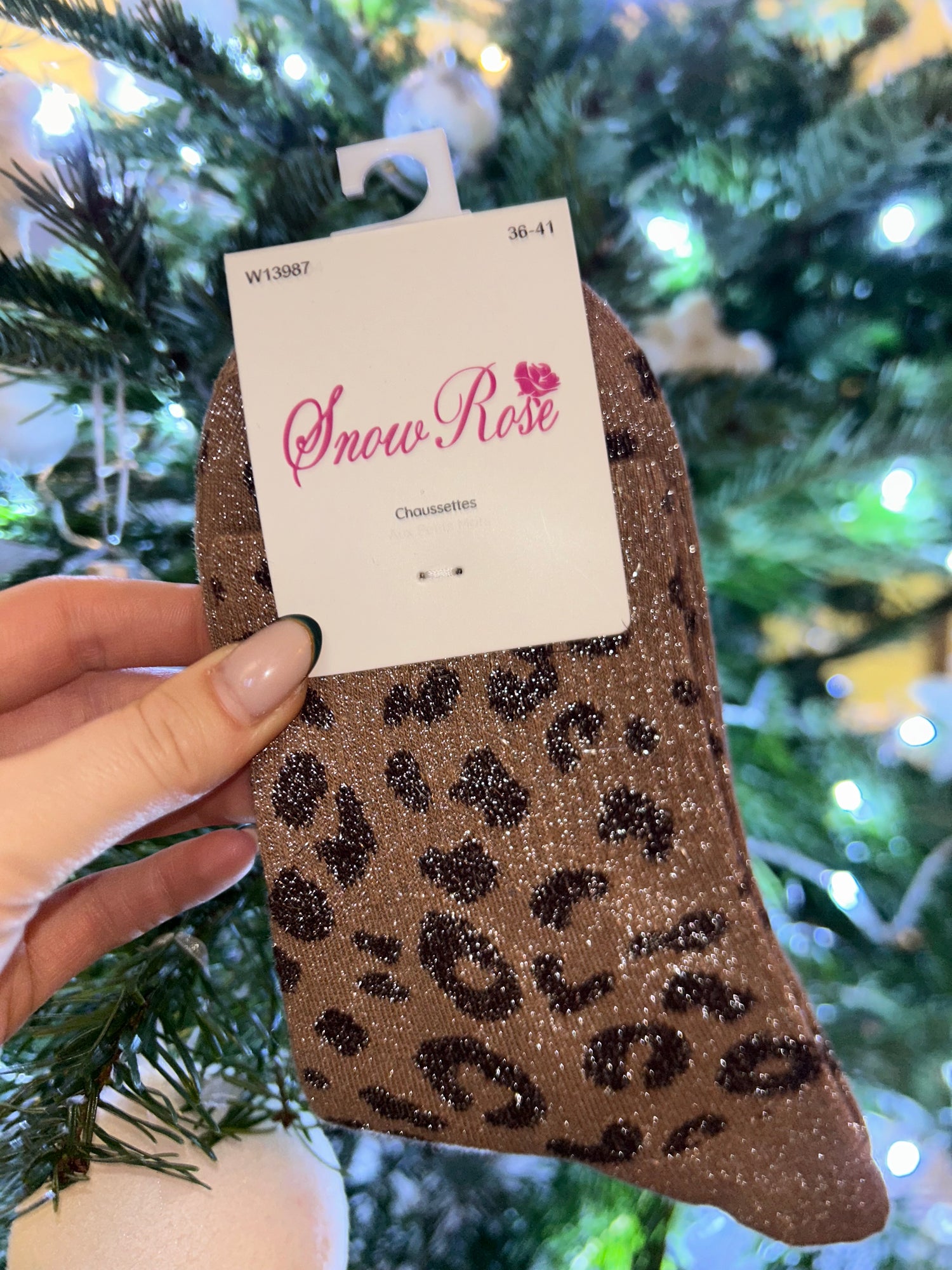 Chaussettes à paillettes