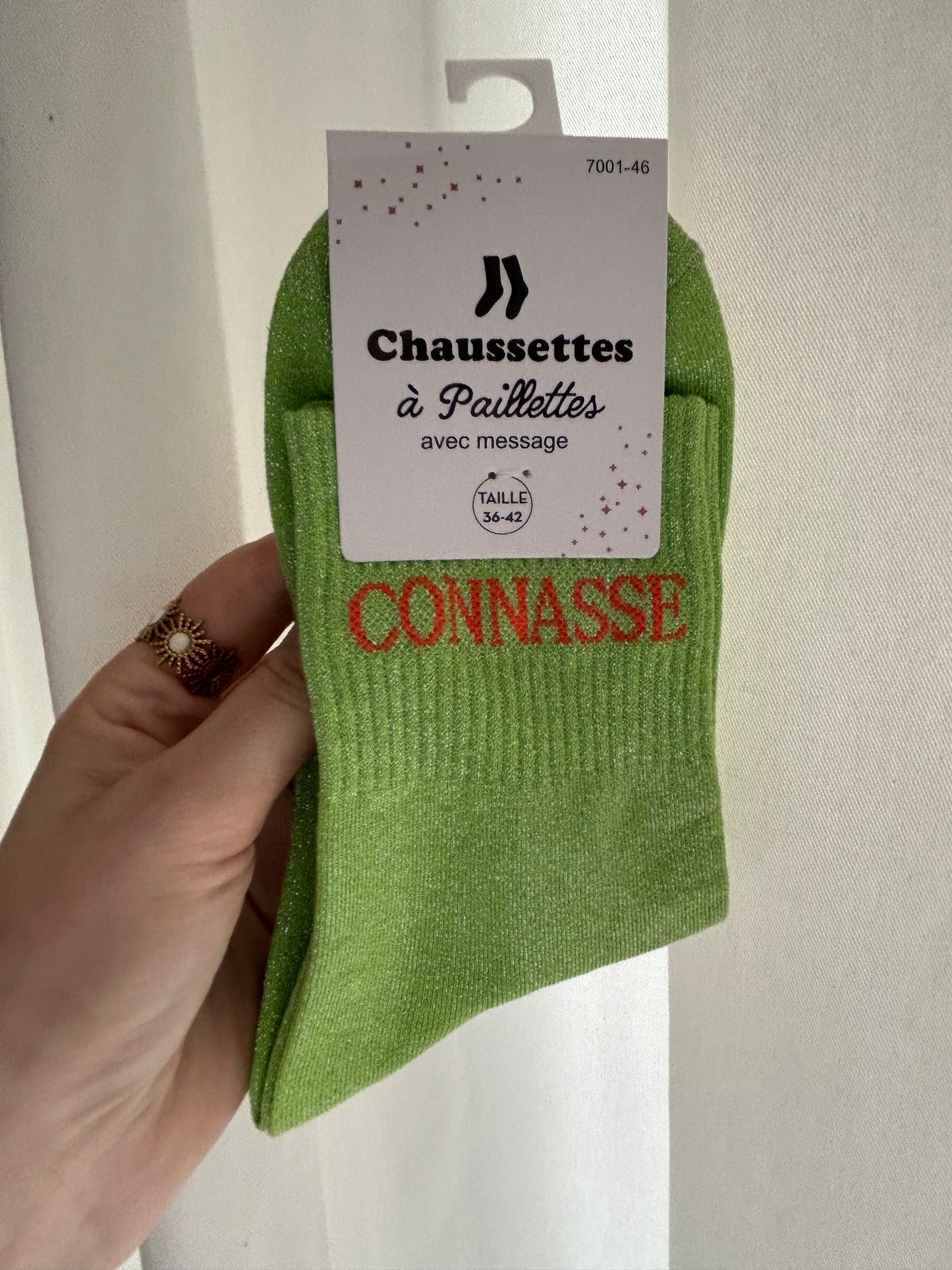 Chaussettes à paillettes CONNASSE