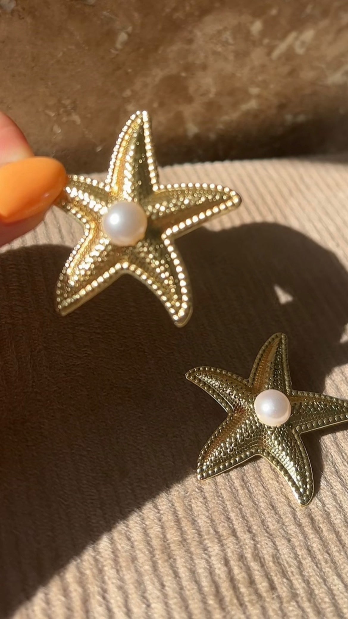 Boucles d’oreilles Marine