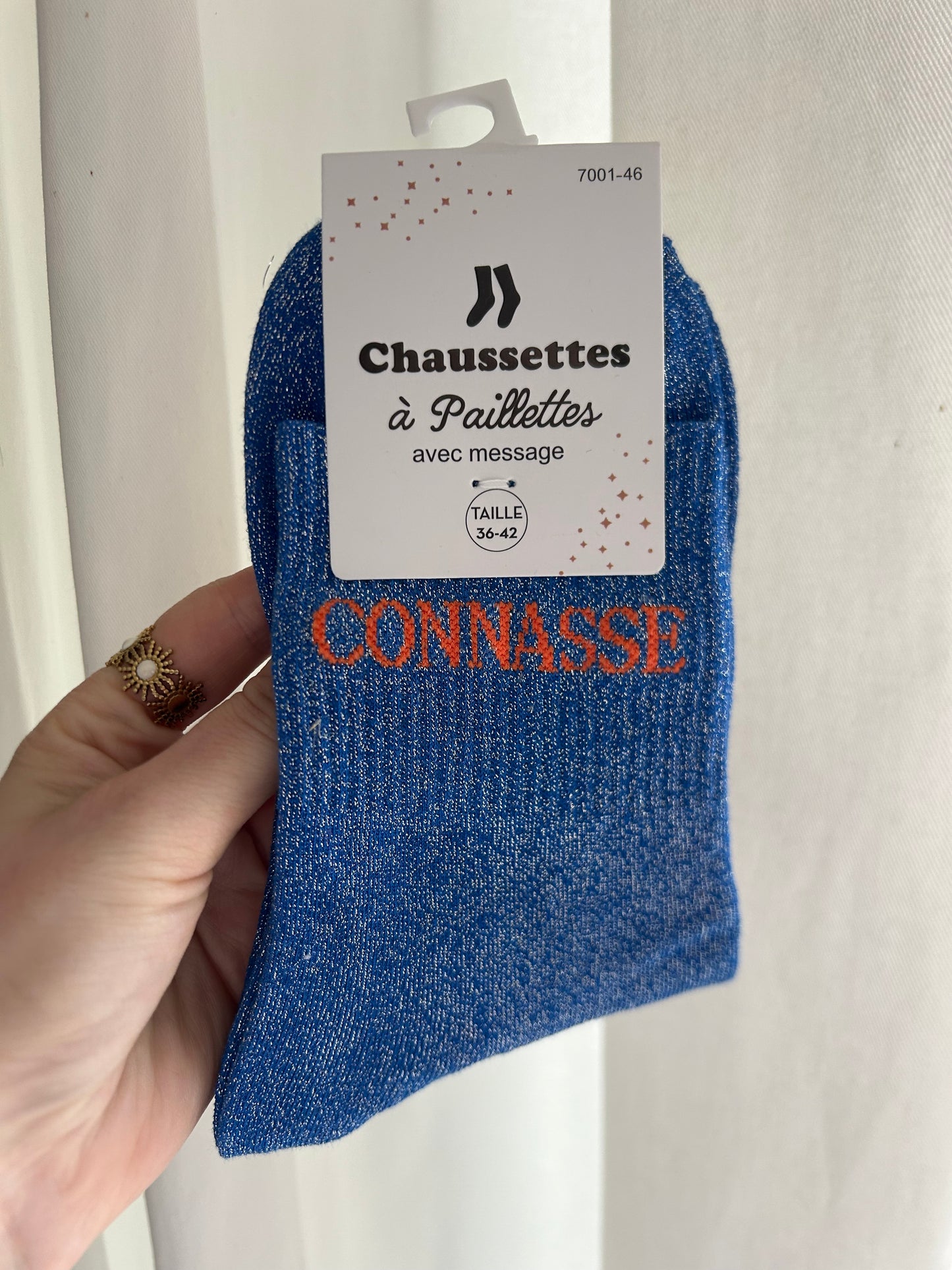 Chaussettes à paillettes CONNASSE
