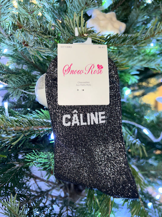 Chaussettes à paillettes CÂLINE