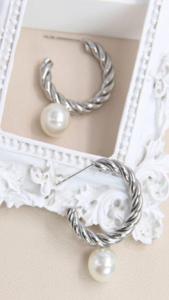 Boucles d’oreilles Perle