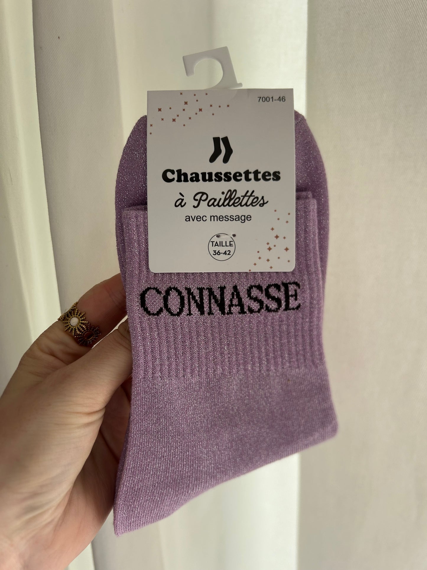 Chaussettes à paillettes CONNASSE