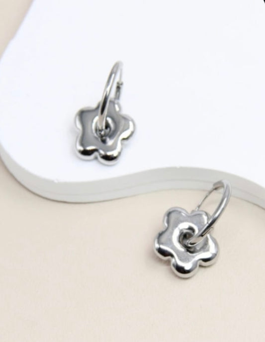 Boucles d’oreilles Fleur