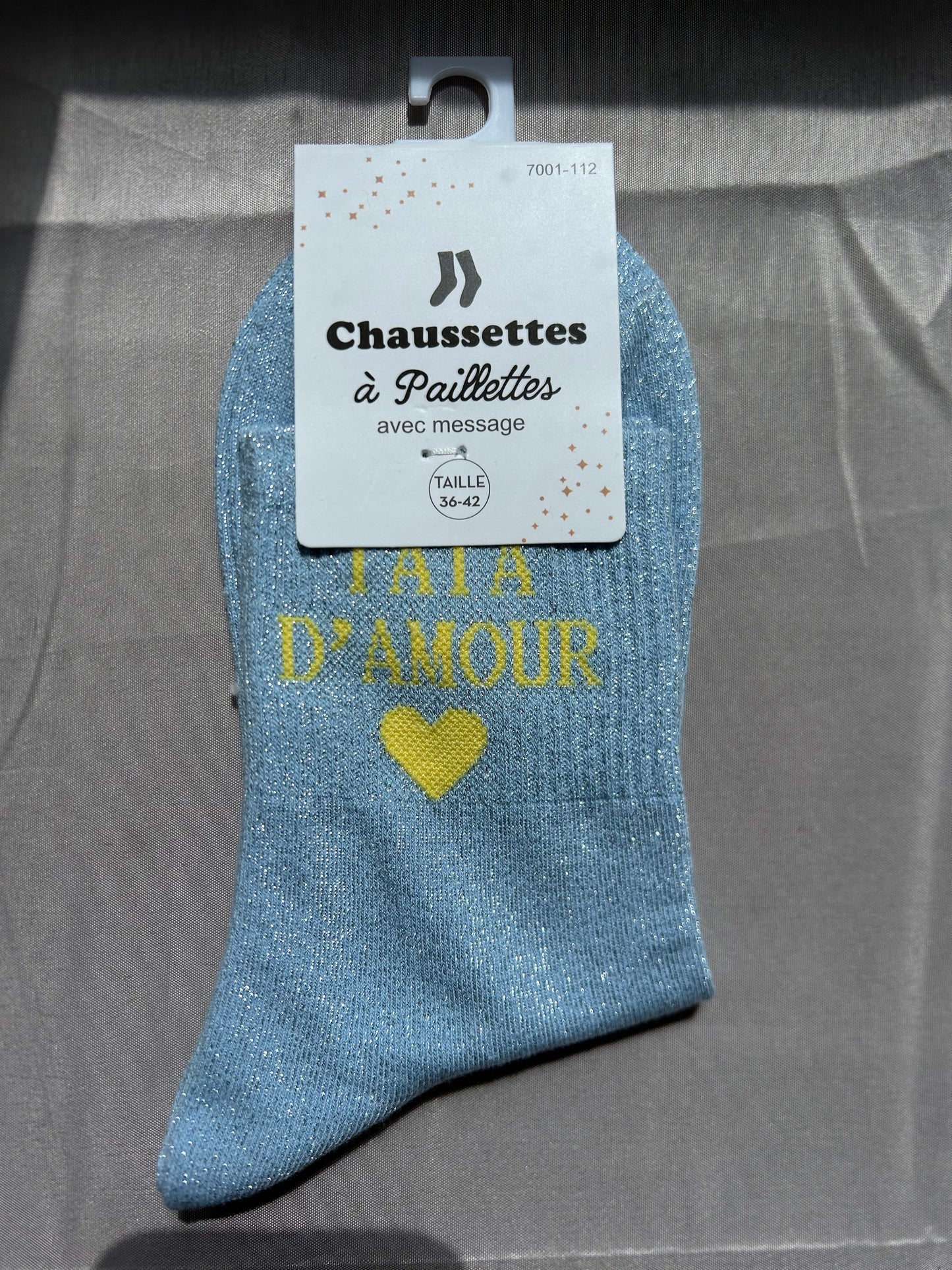 Chaussettes à paillettes TATA D’AMOUR