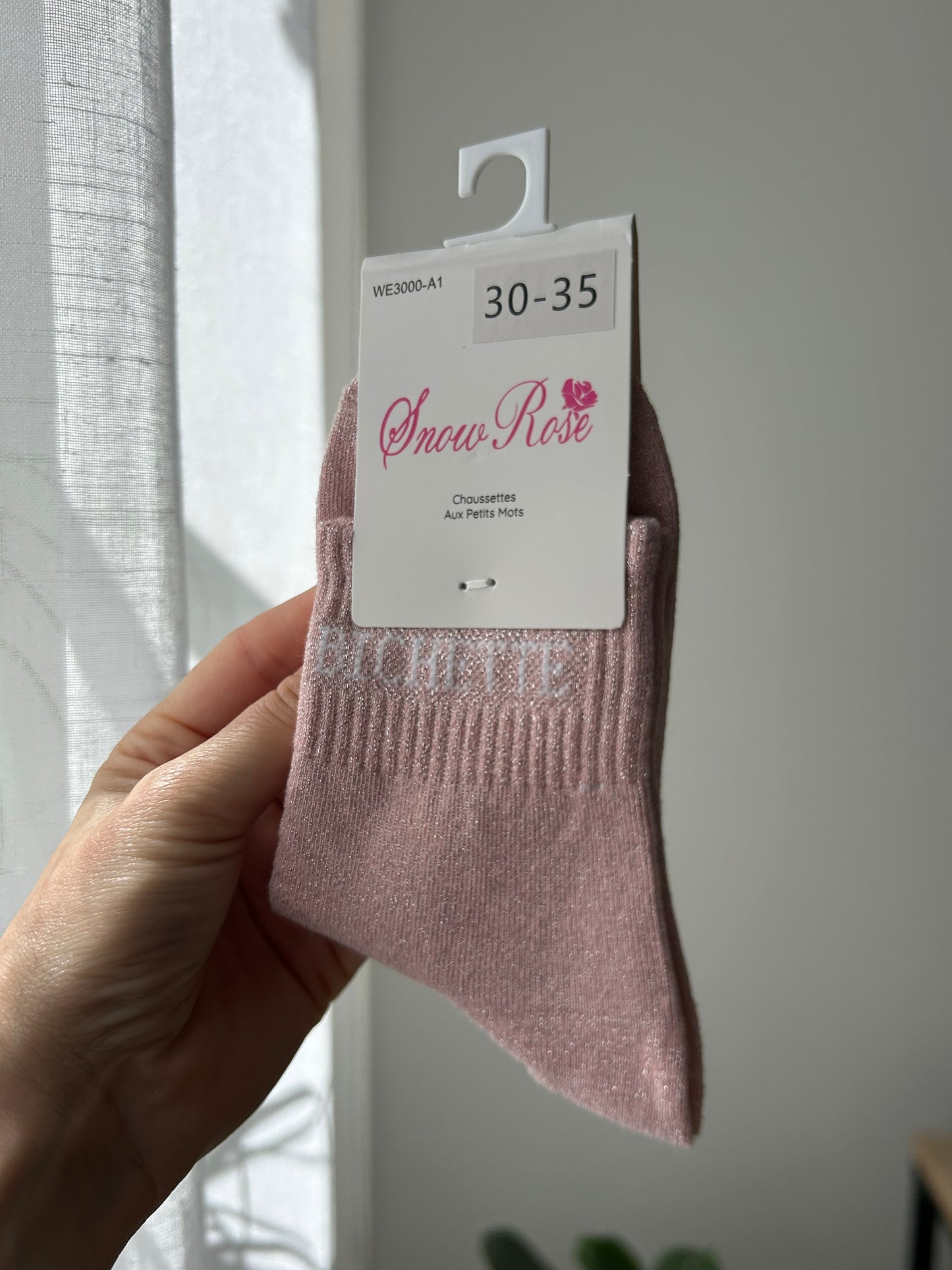 Chaussettes à paillettes BICHETTE