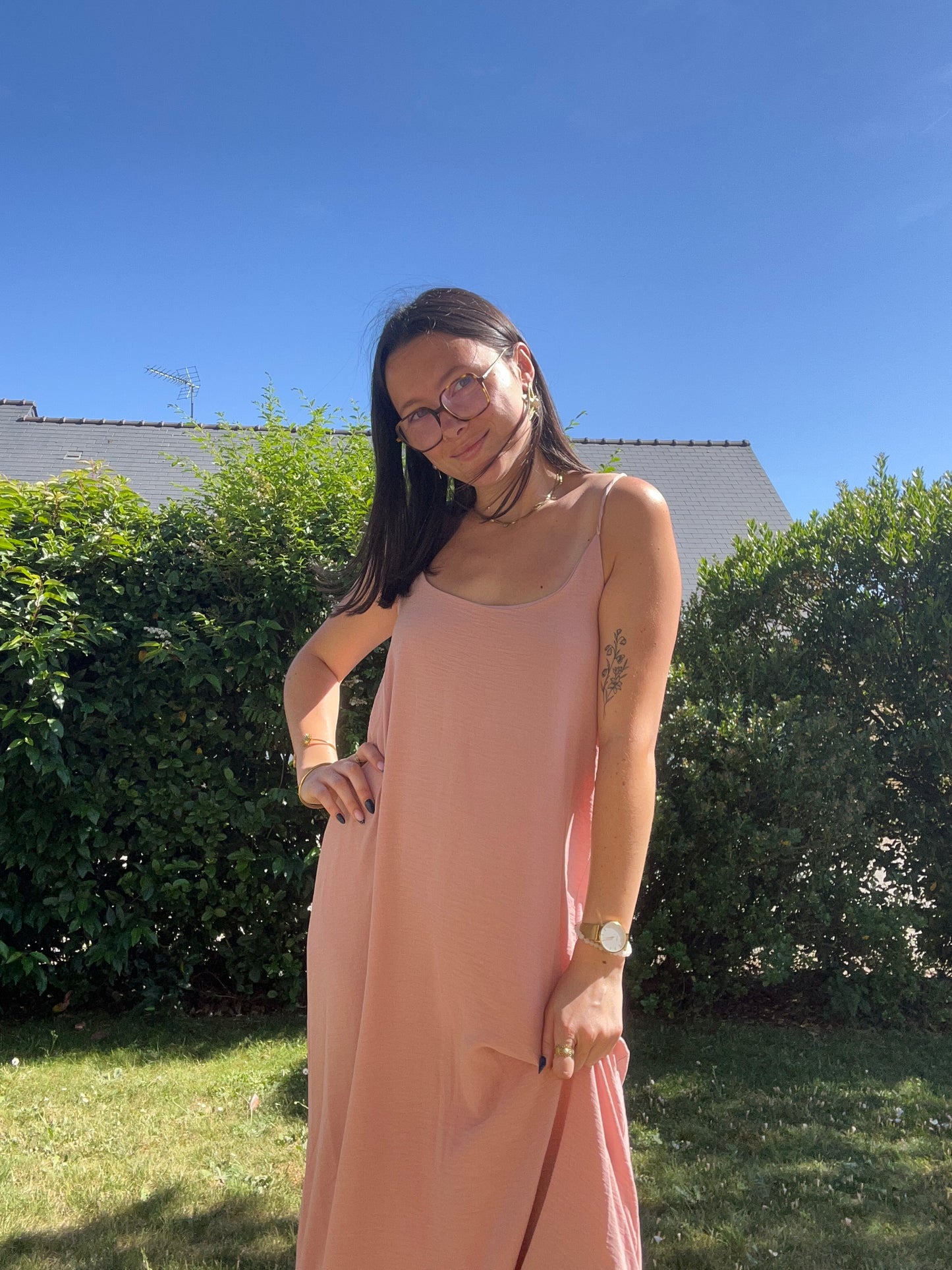 Robe dos nu