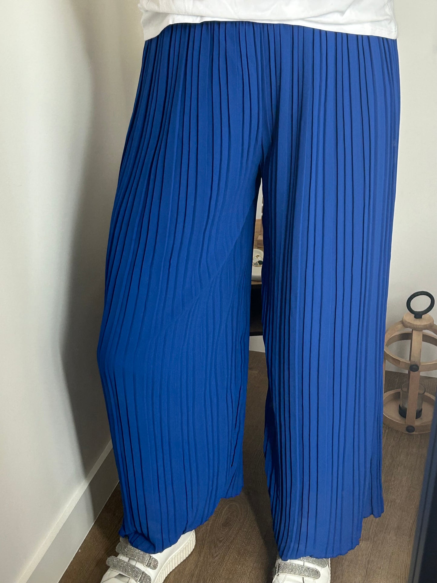 Pantalon plissé