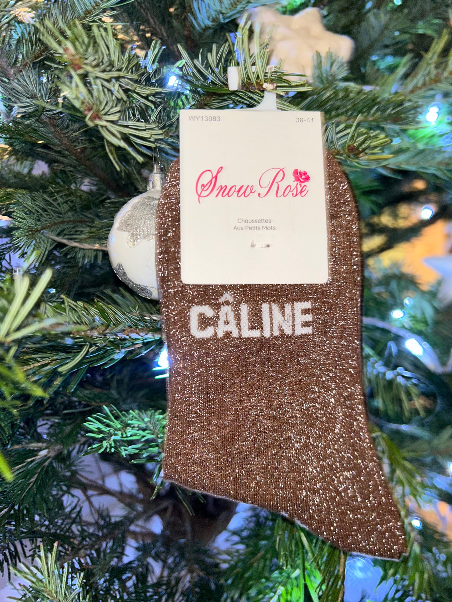 Chaussettes à paillettes CÂLINE