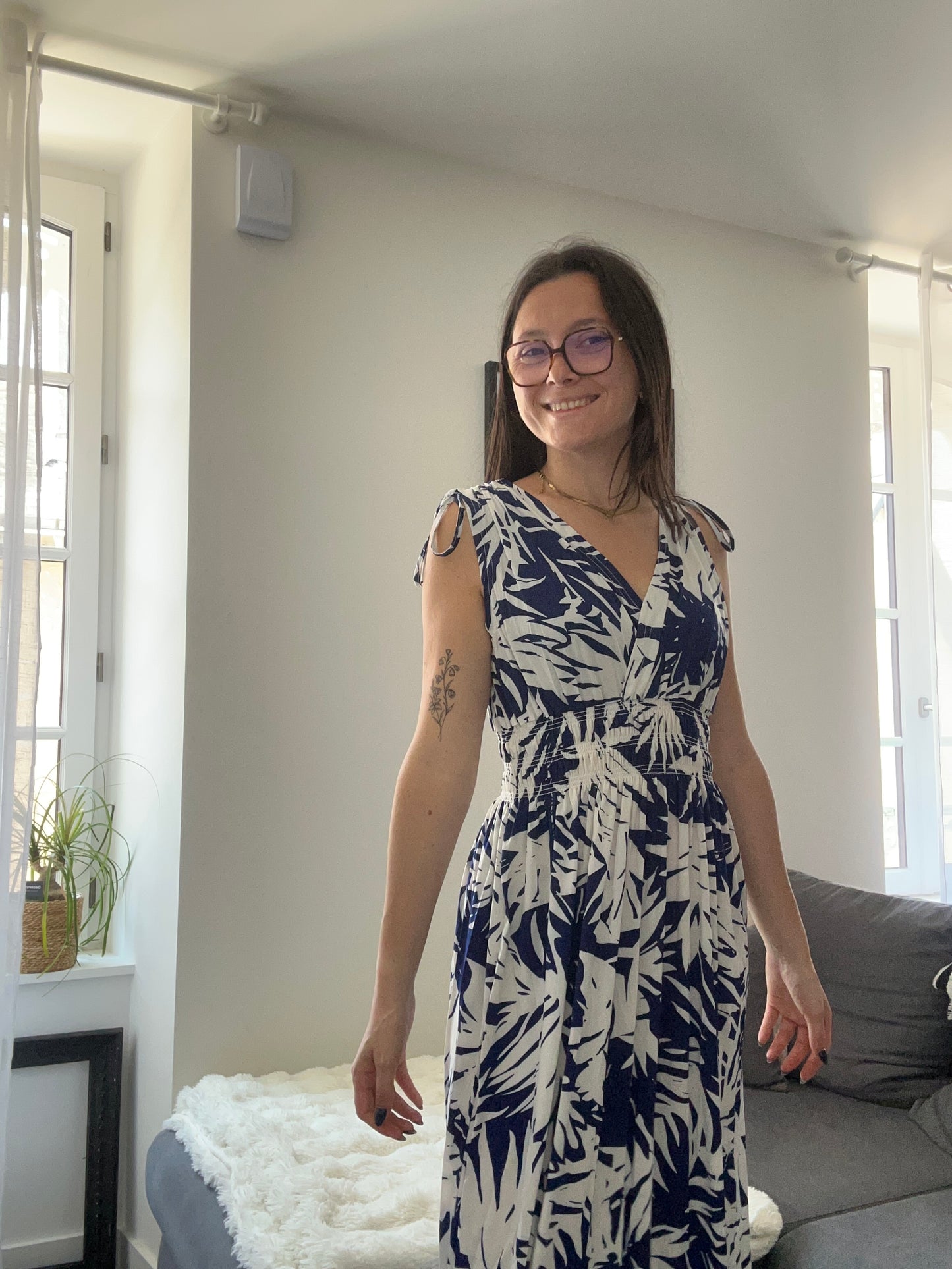Robe magique bleue