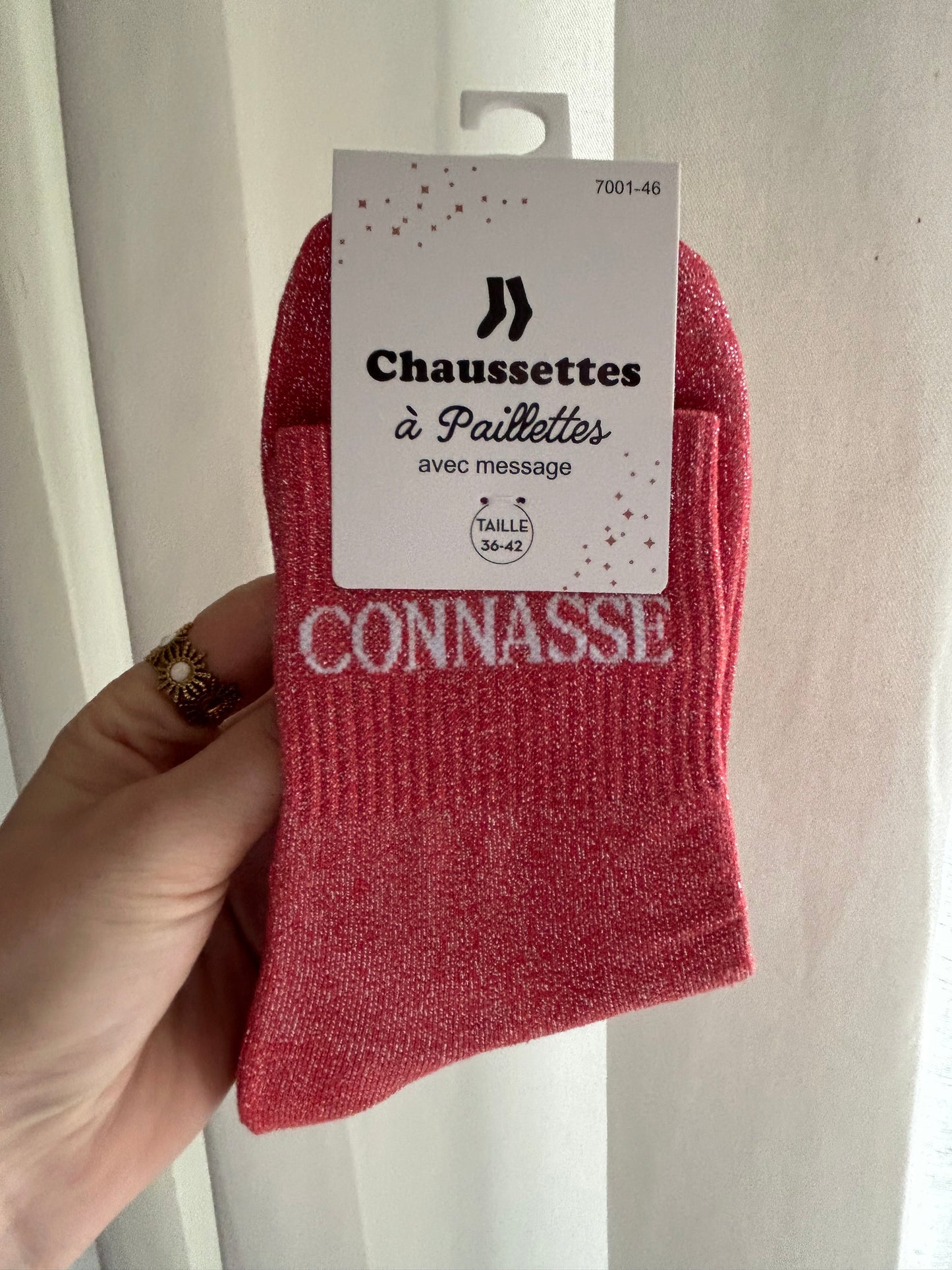 Chaussettes à paillettes CONNASSE