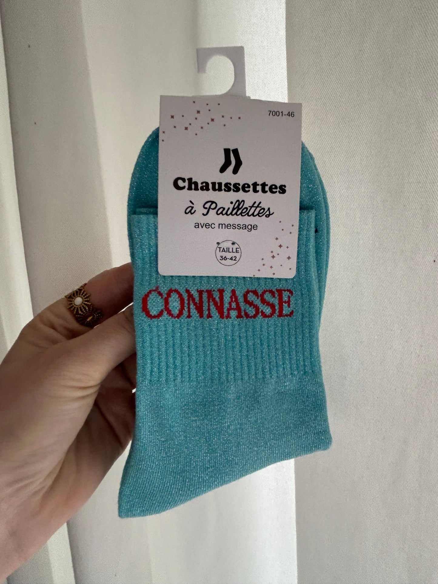 Chaussettes à paillettes CONNASSE