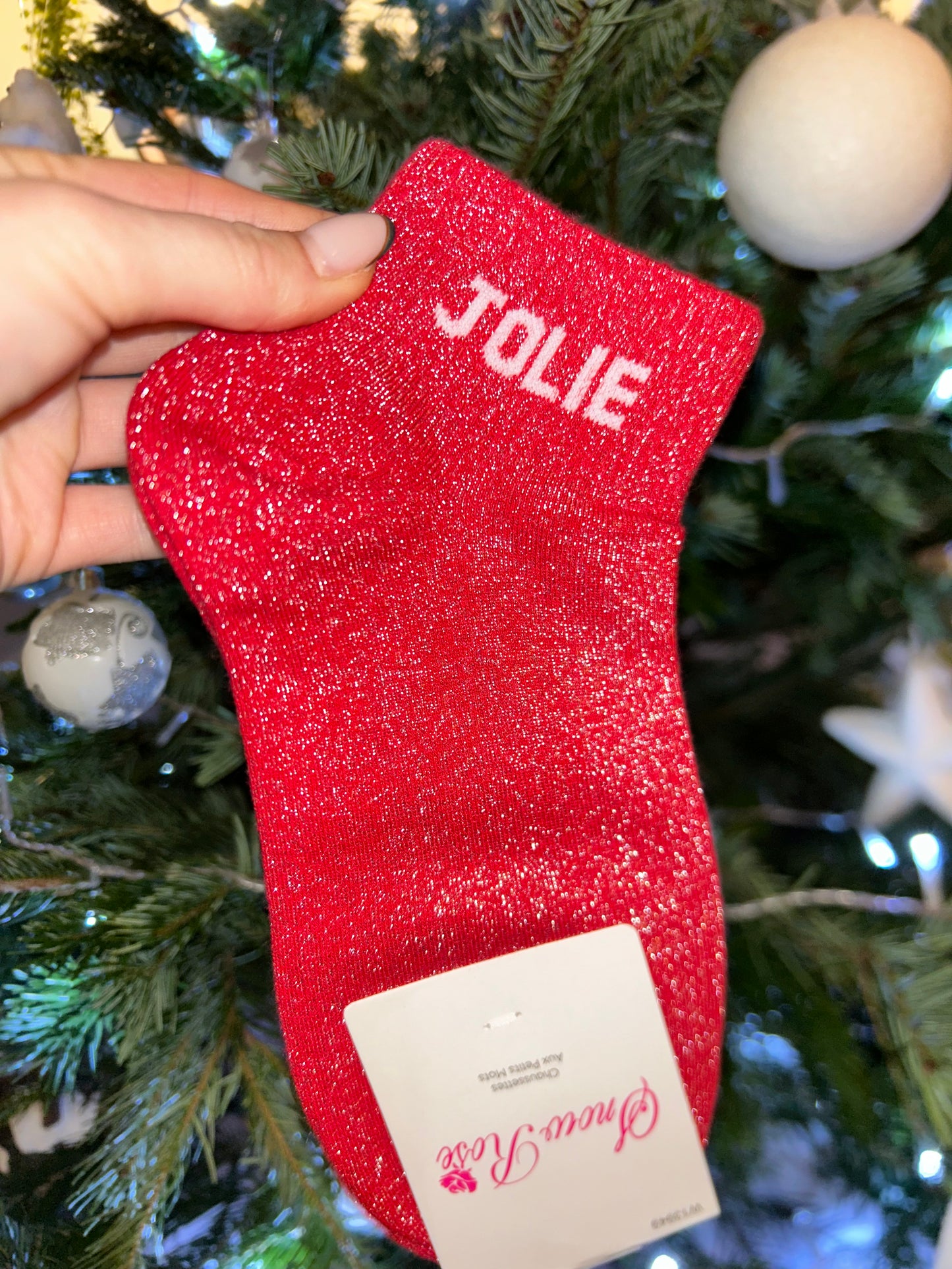 Chaussette à paillettes JOLIE