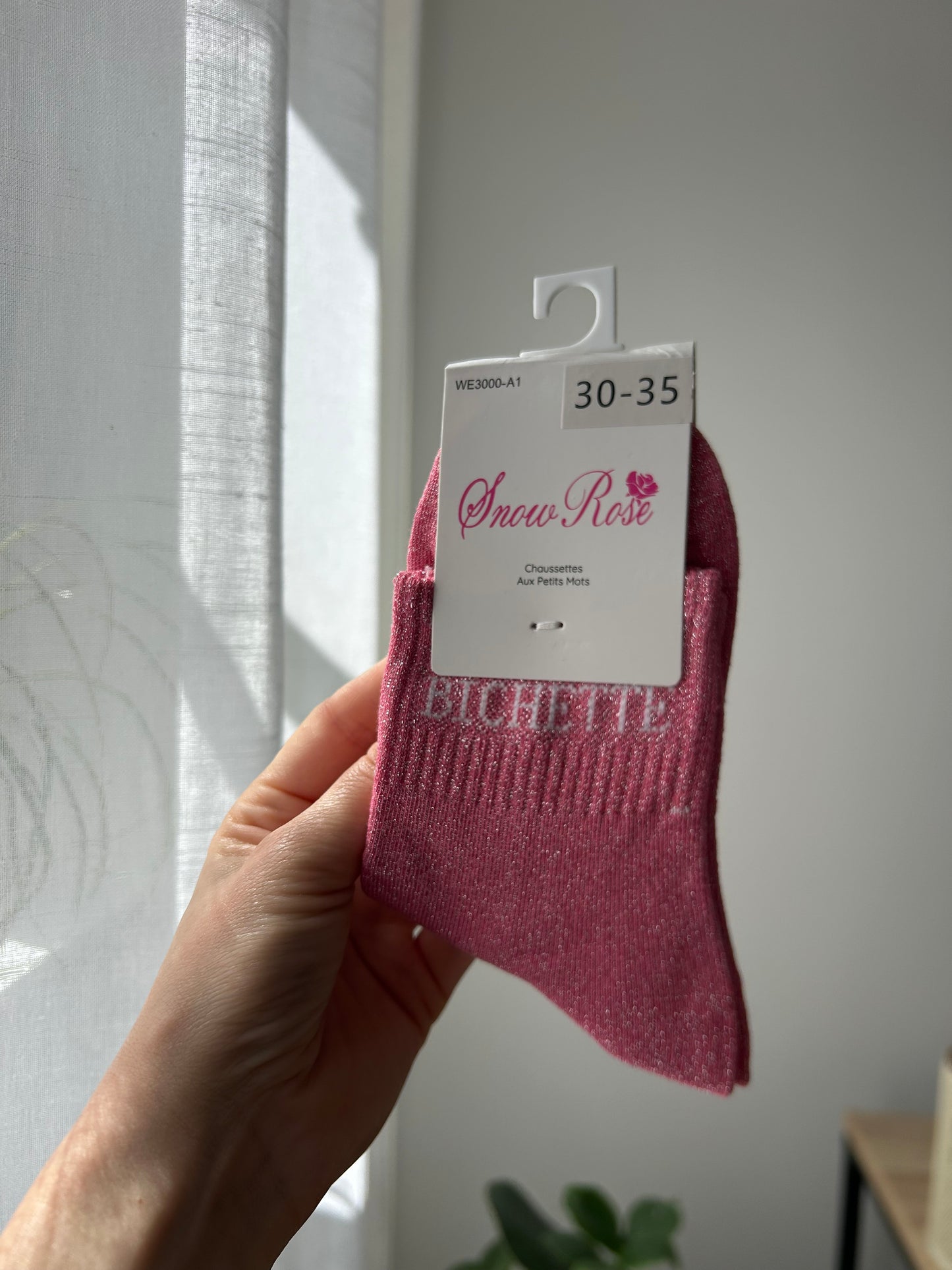 Chaussettes à paillettes BICHETTE