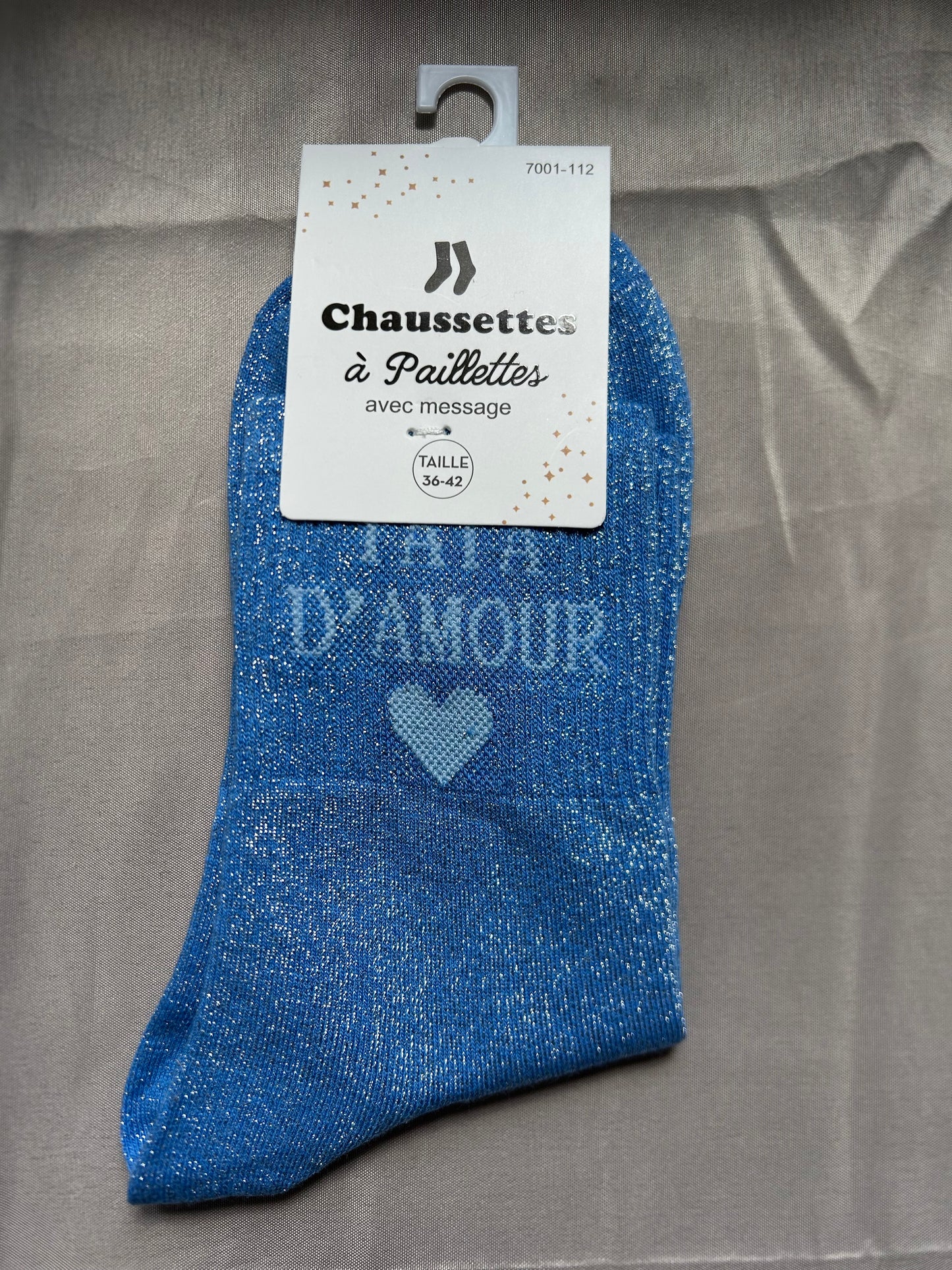 Chaussettes à paillettes TATA D’AMOUR