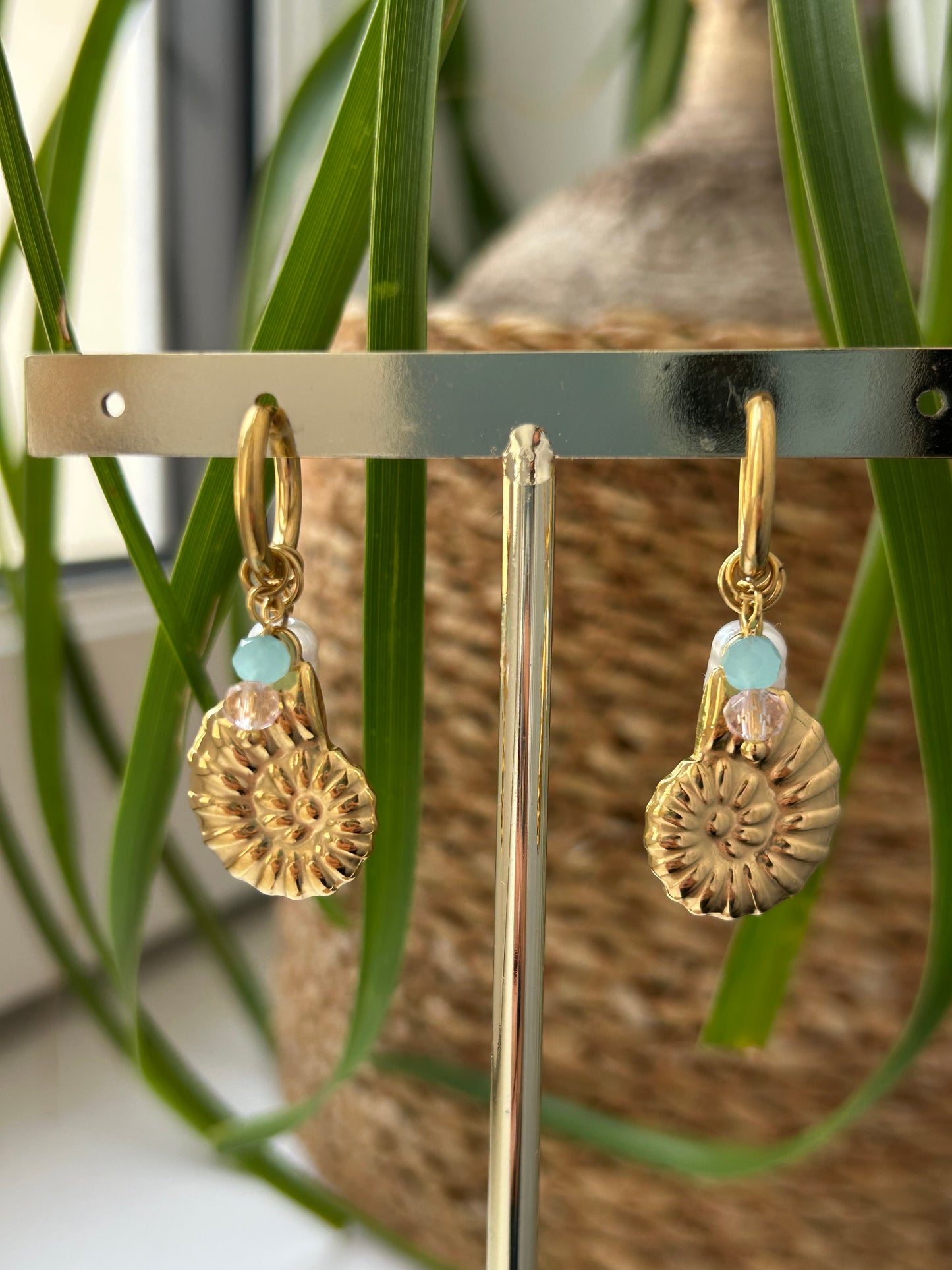 Boucles d’oreilles Coquillage