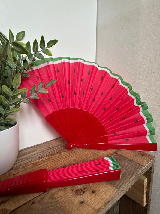 Éventail pastèque 🍉