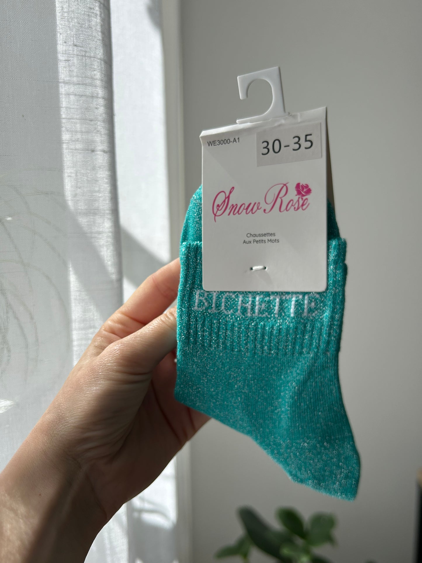 Chaussettes à paillettes BICHETTE