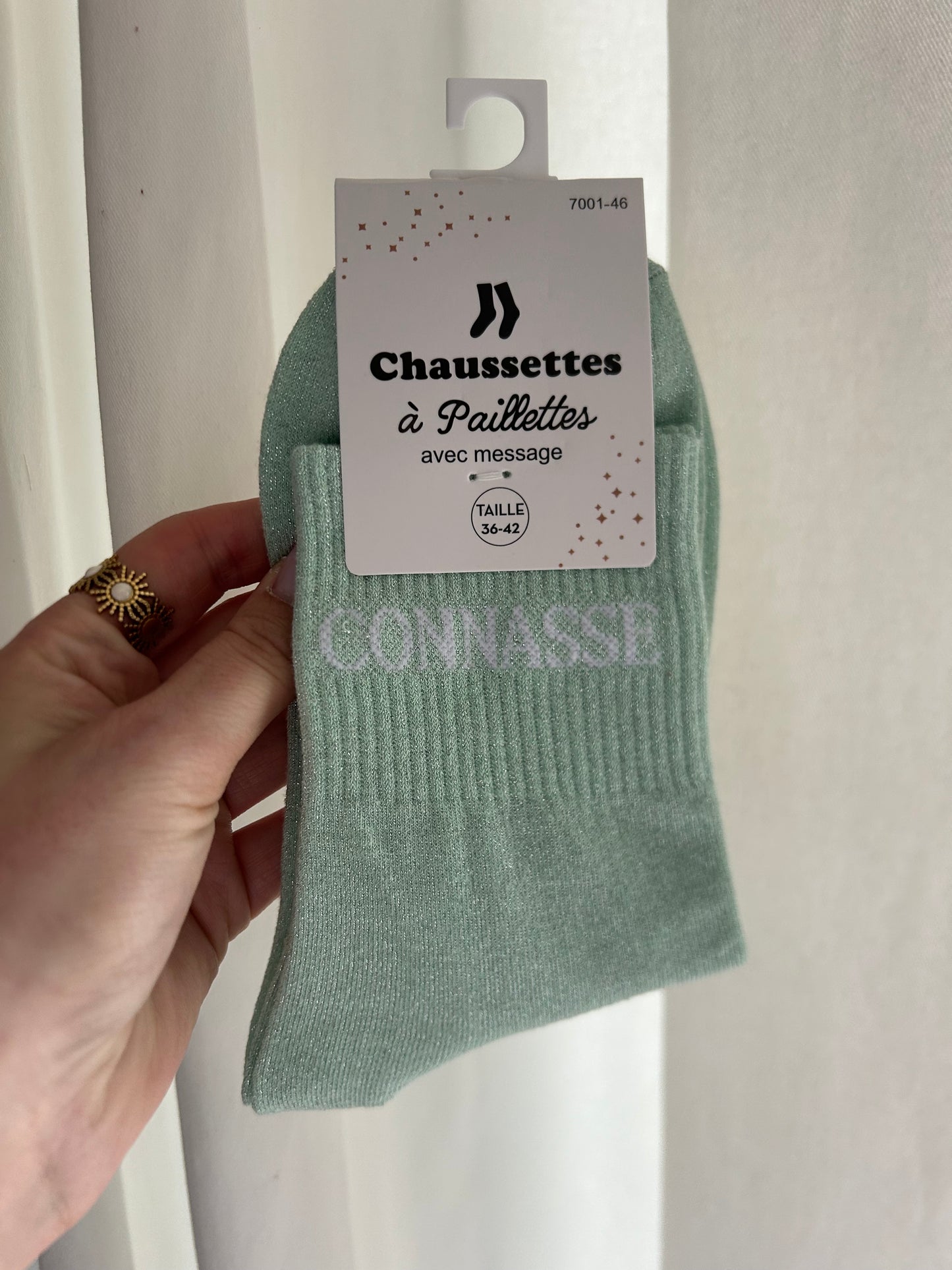 Chaussettes à paillettes CONNASSE