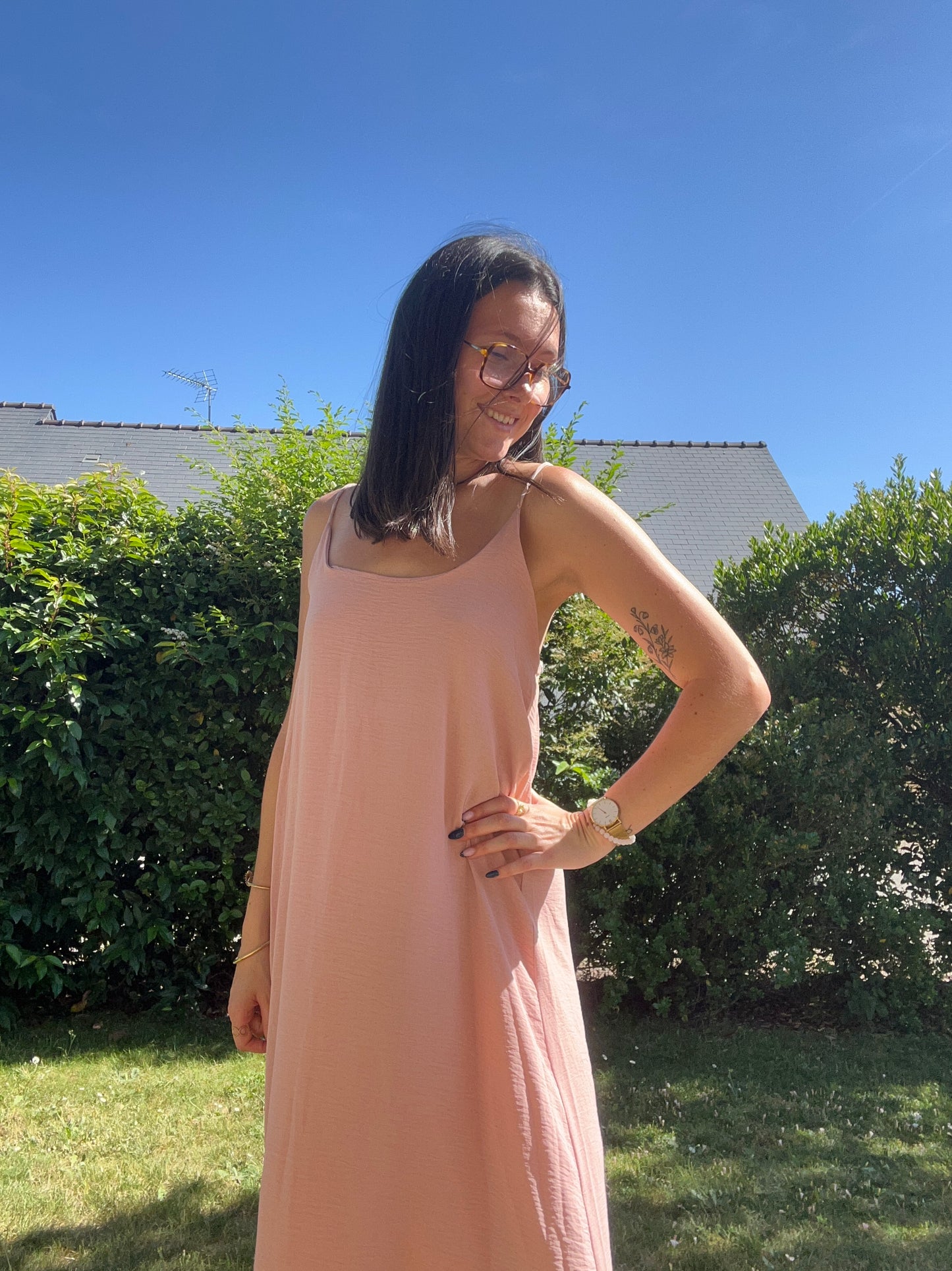 Robe dos nu