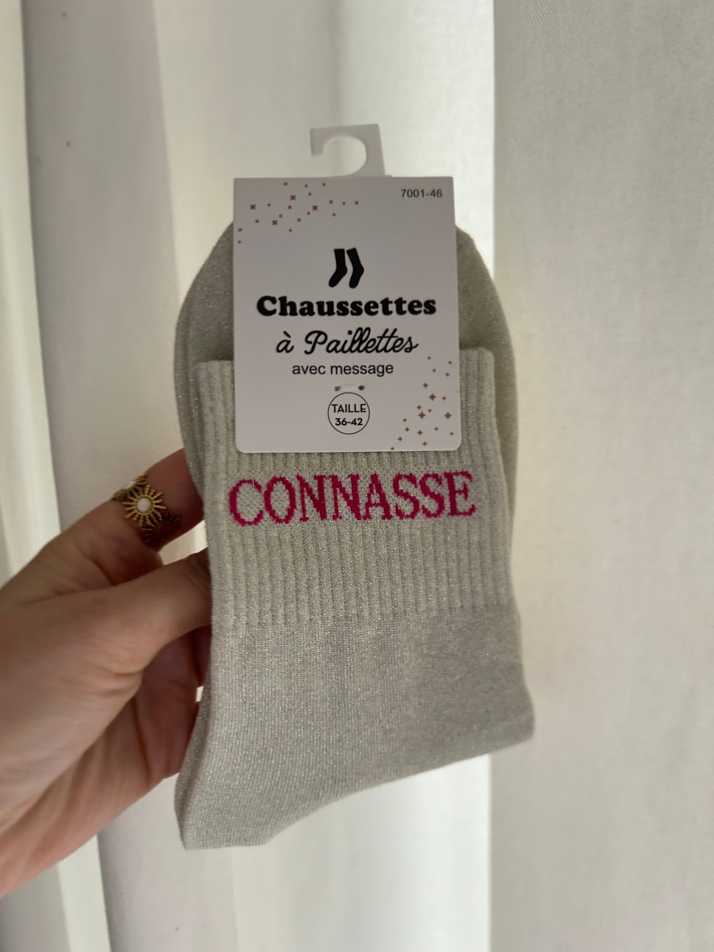 Chaussettes à paillettes CONNASSE