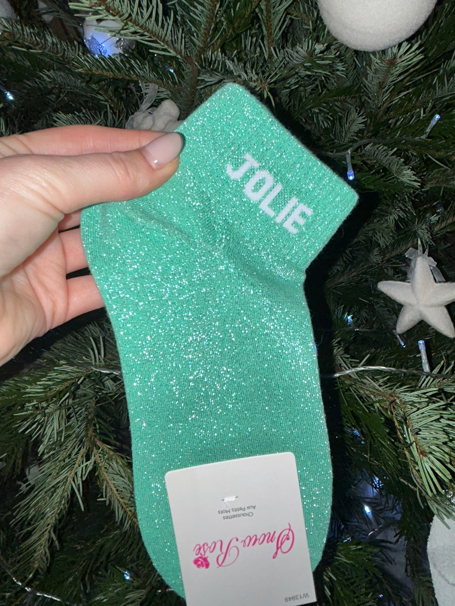 Chaussette à paillettes JOLIE