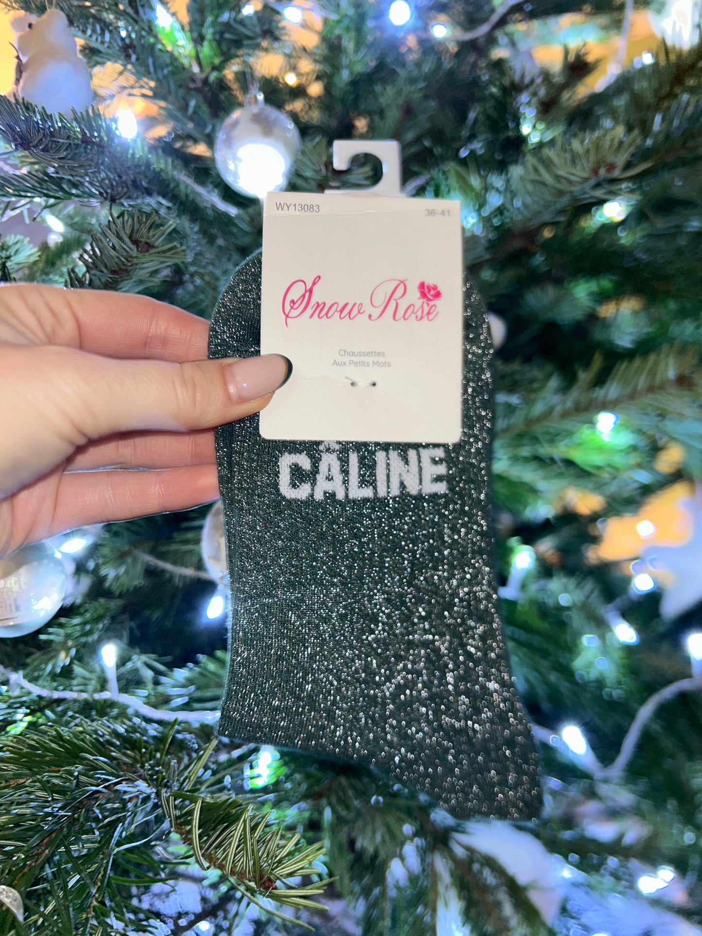 Chaussettes à paillettes CÂLINE