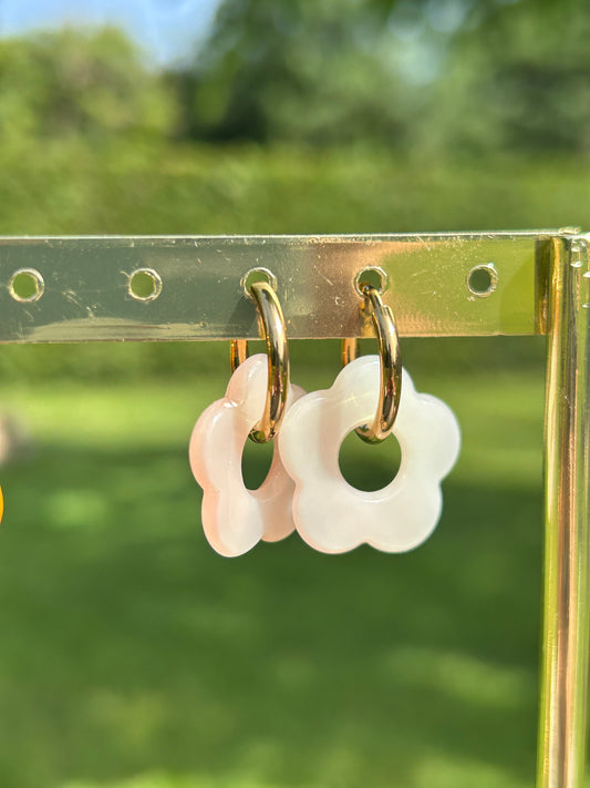 Boucles d’oreilles Fleur