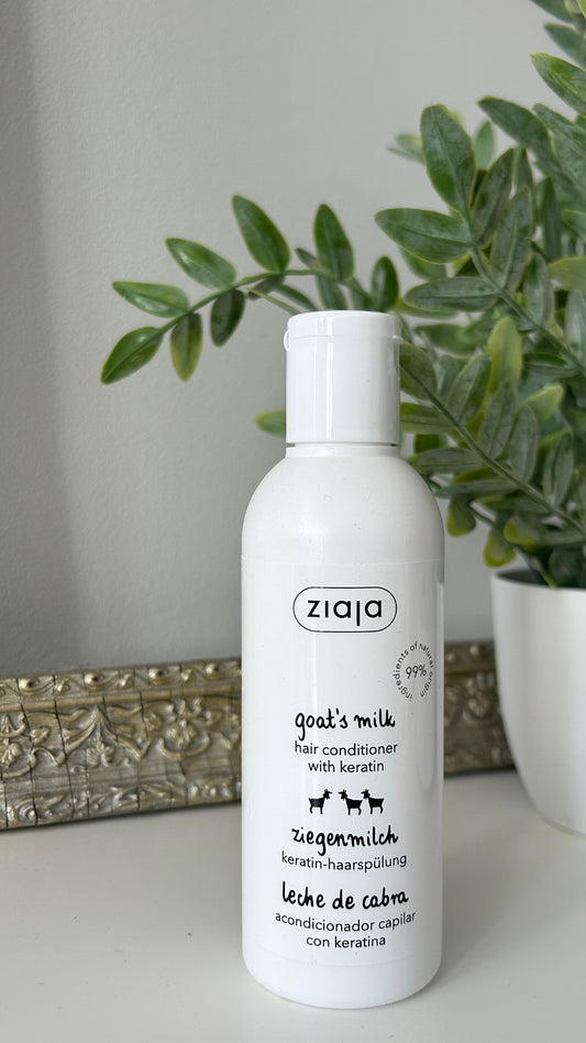 Après-shampoing réparateur au lait de chèvre