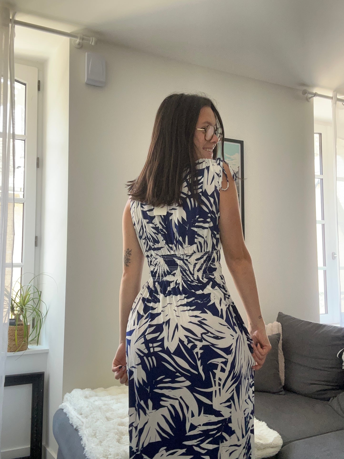 Robe magique bleue