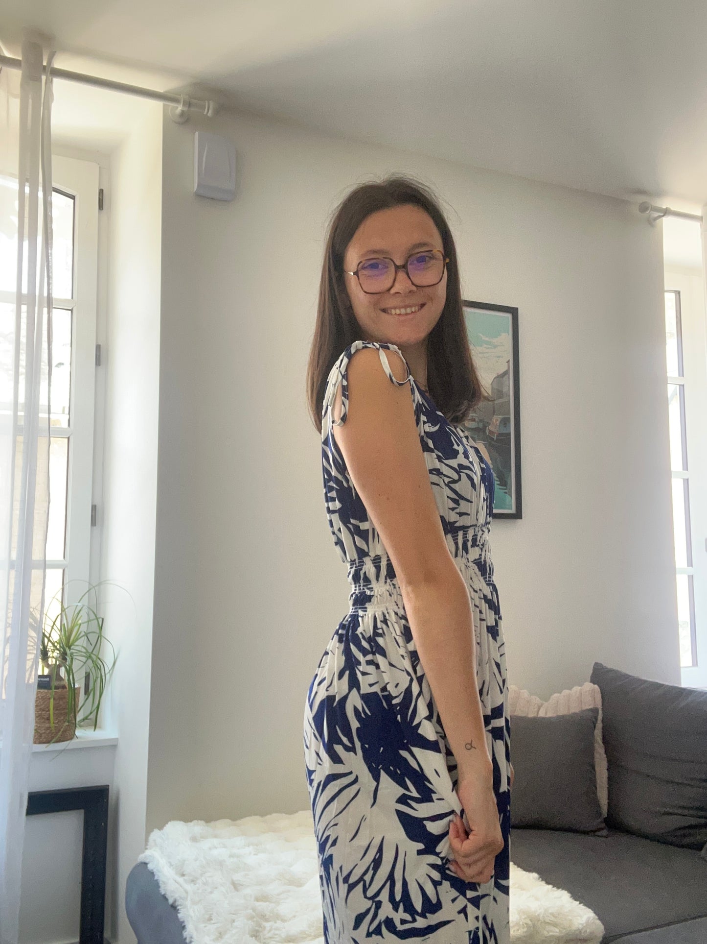 Robe magique bleue
