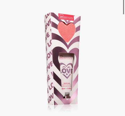 Coffret crème hydratante pour les mains & bombe de bain