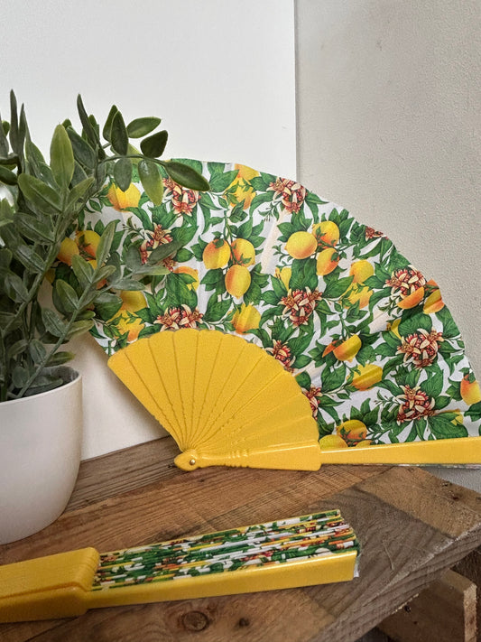 Éventail citron 🍋