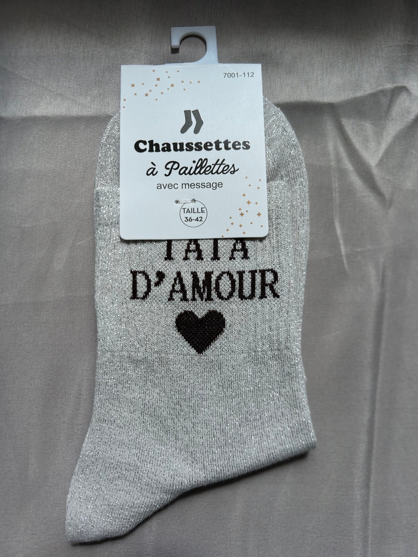 Chaussettes à paillettes TATA D’AMOUR