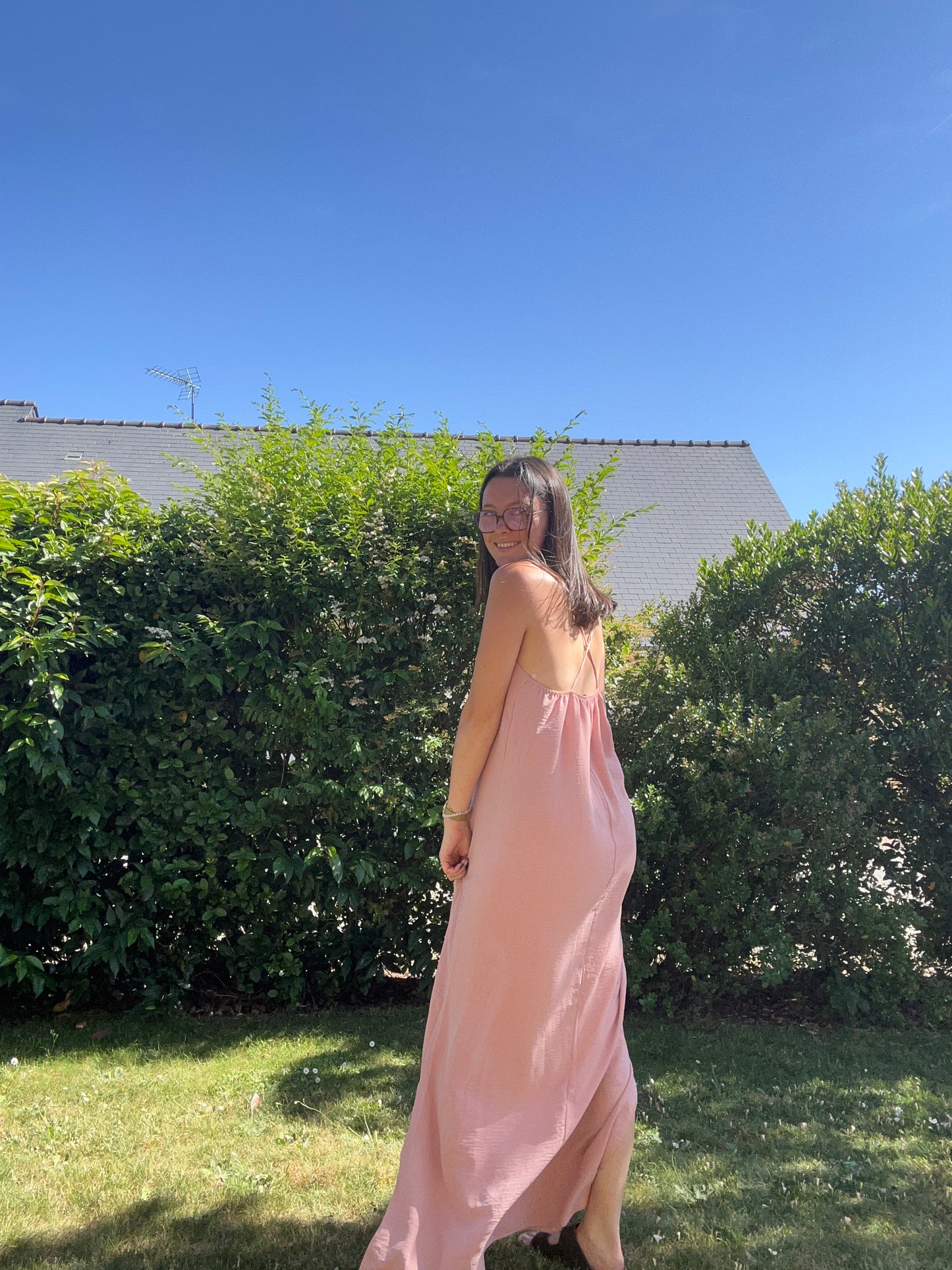 Robe dos nu