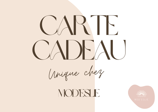 Carte cadeau Mod'eslie