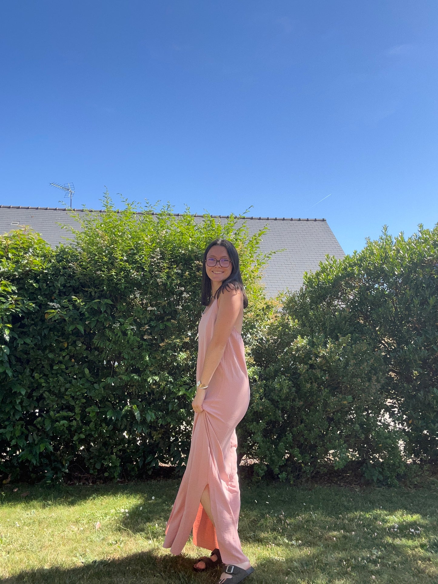 Robe dos nu