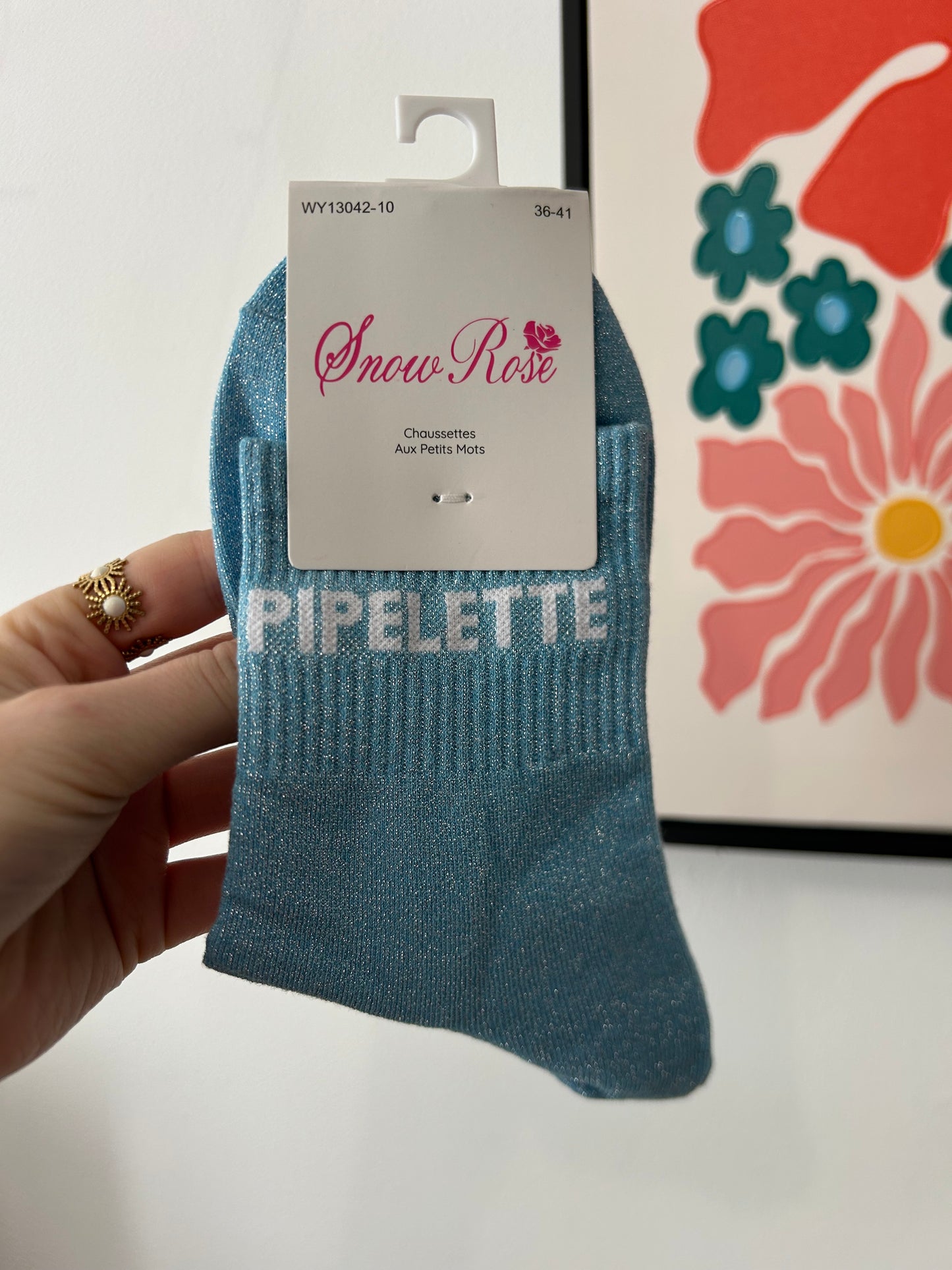 Chaussettes à paillettes PIPELETTE