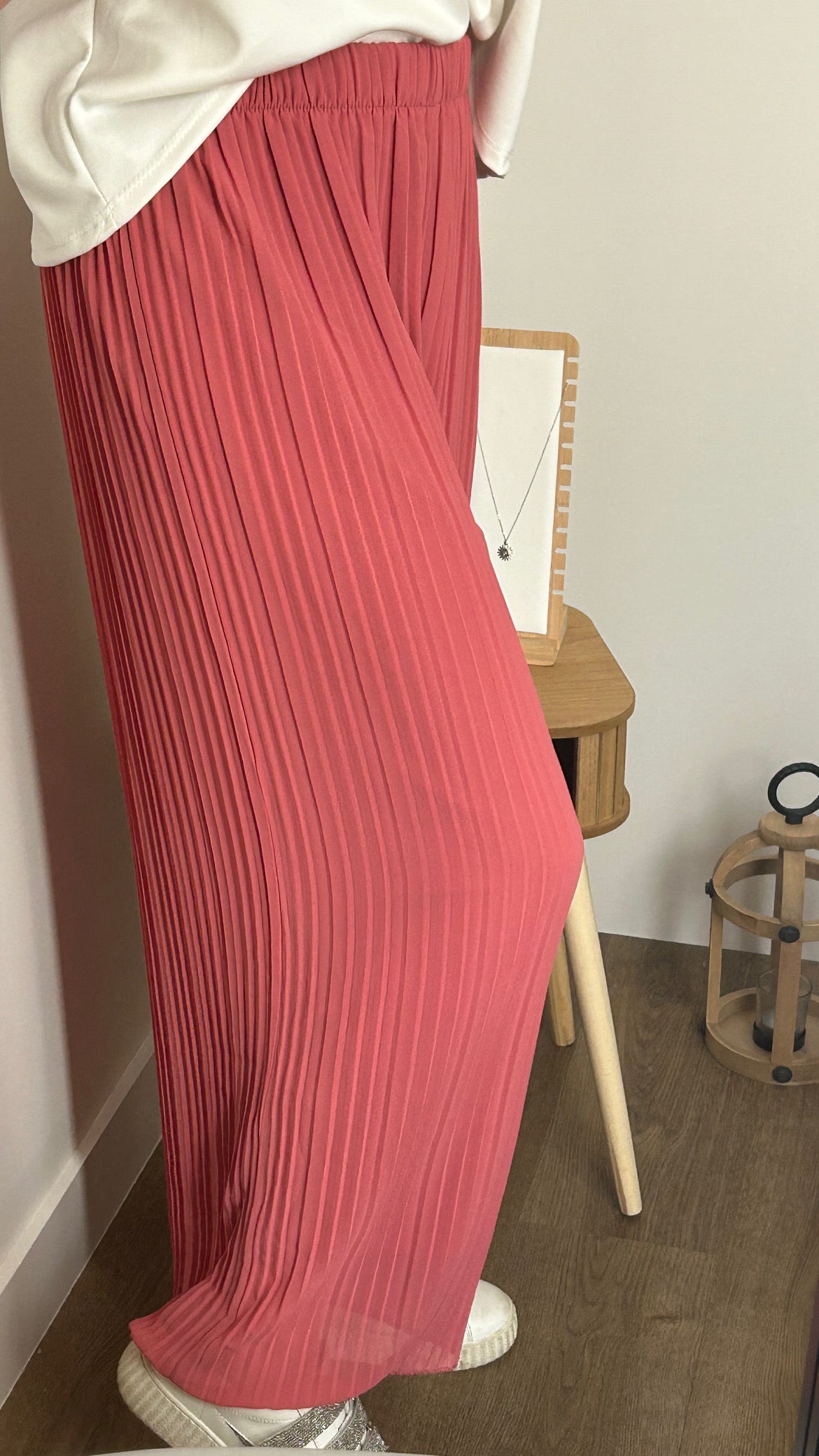 Pantalon plissé