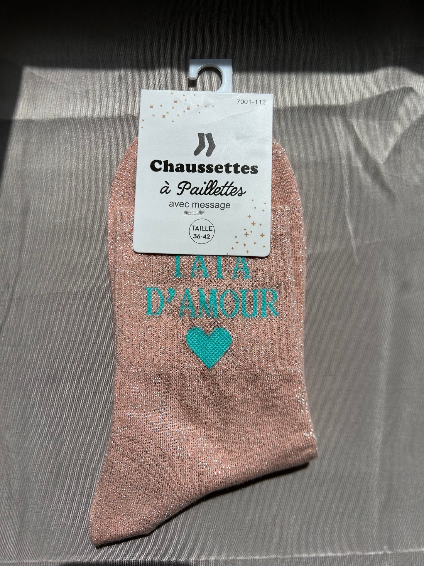 Chaussettes à paillettes TATA D’AMOUR