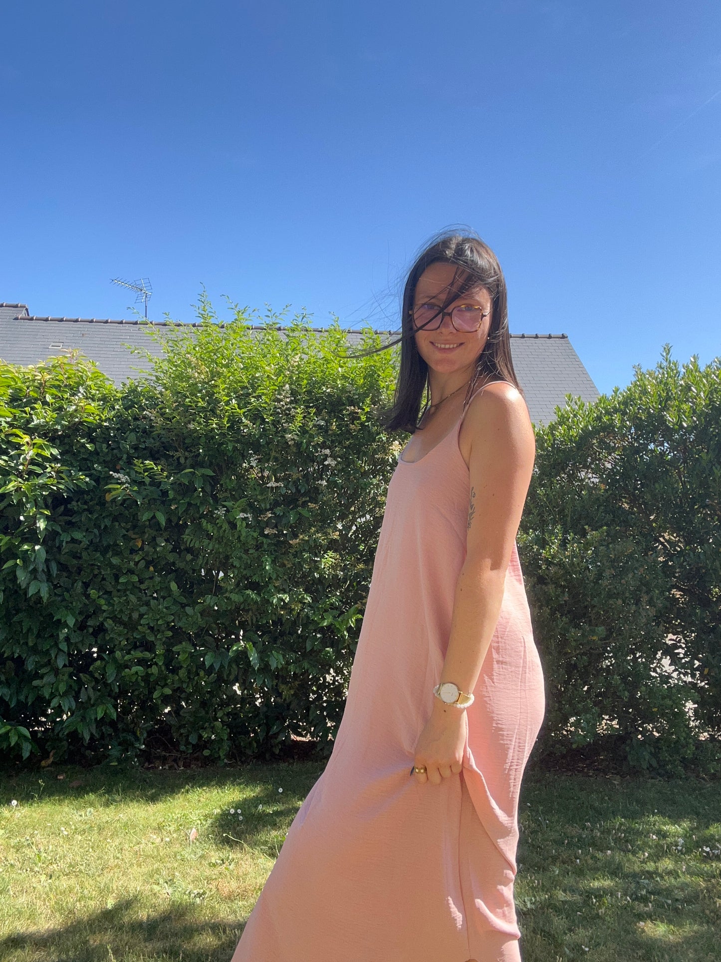 Robe dos nu