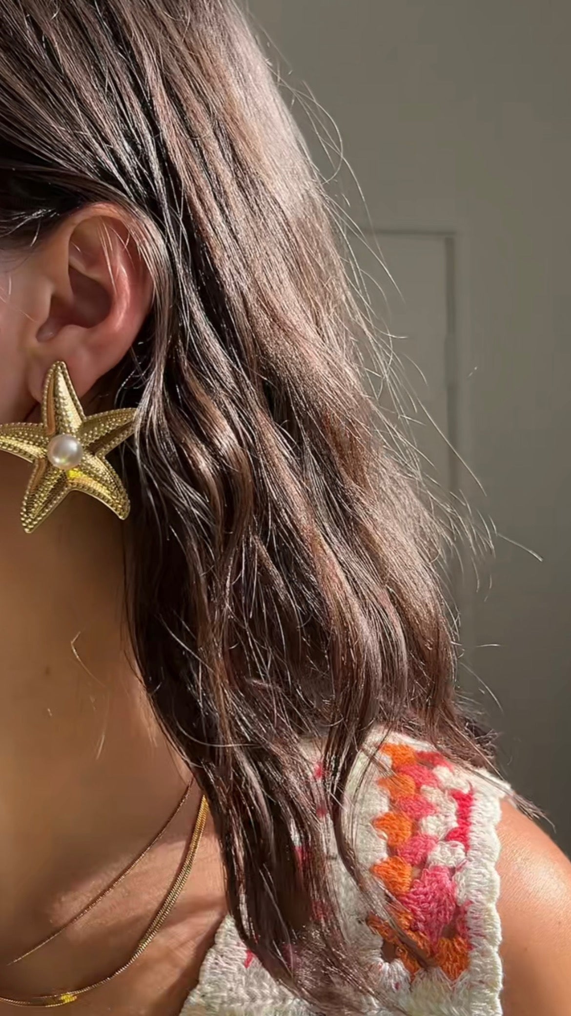 Boucles d’oreilles Marine