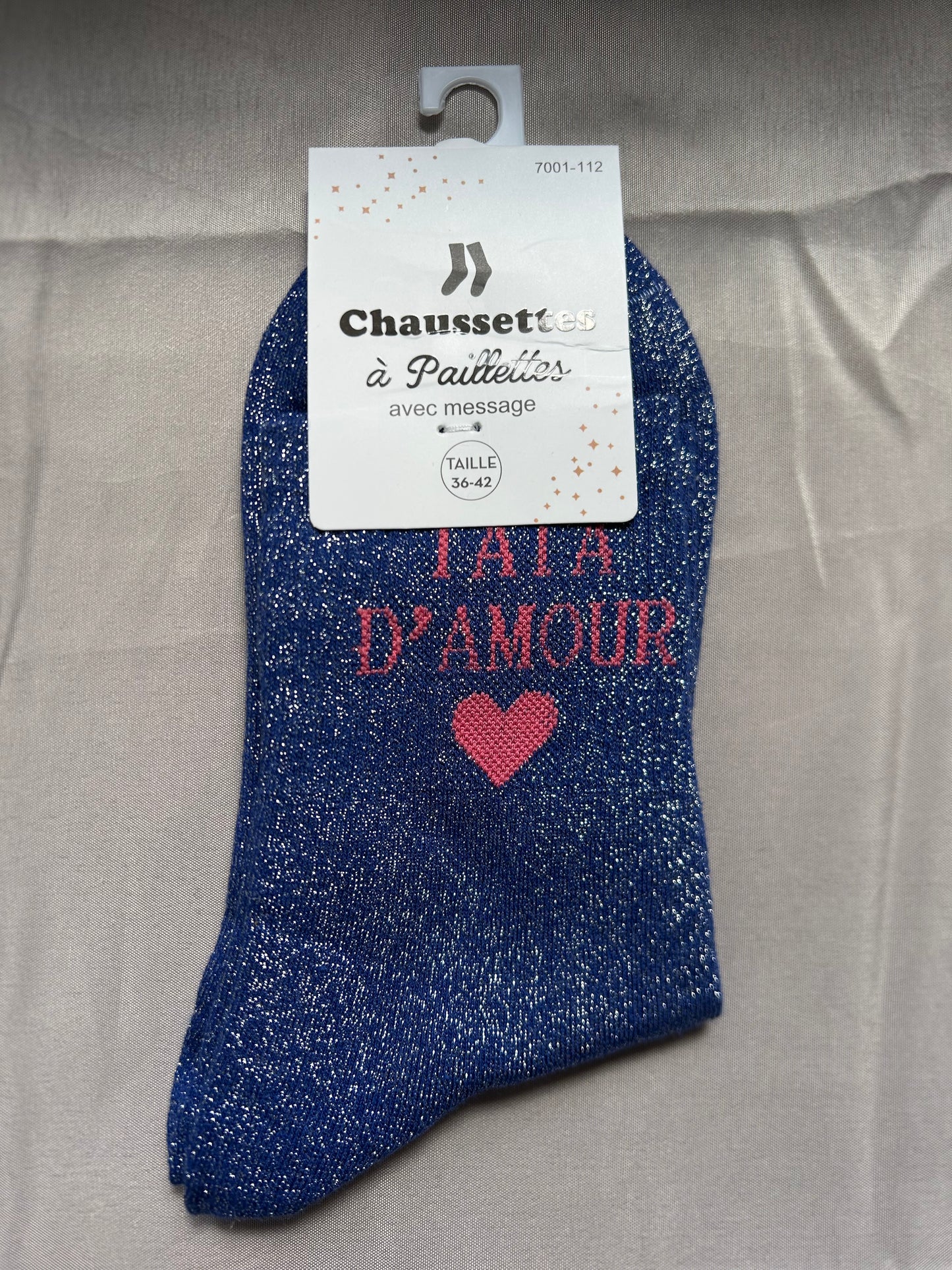 Chaussettes à paillettes TATA D’AMOUR