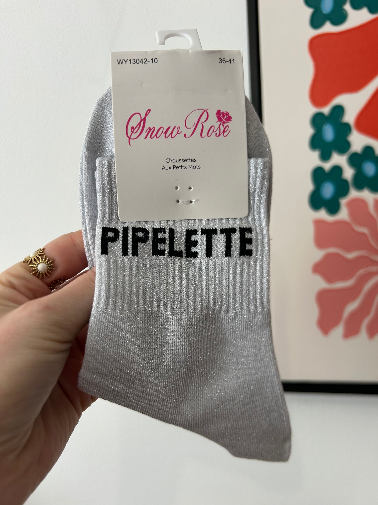 Chaussettes à paillettes PIPELETTE