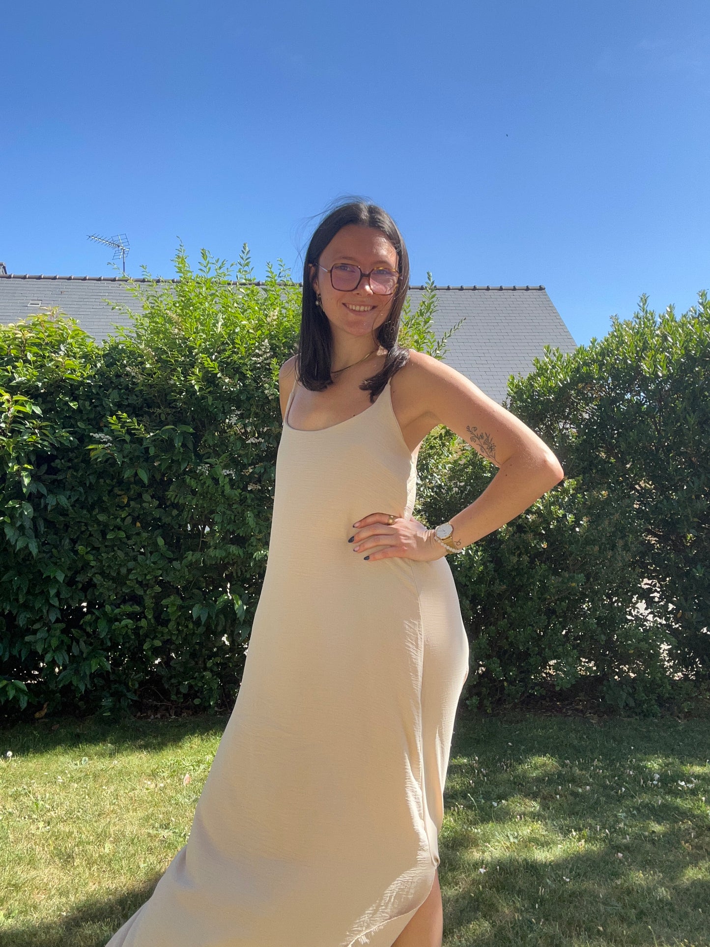 Robe dos nu