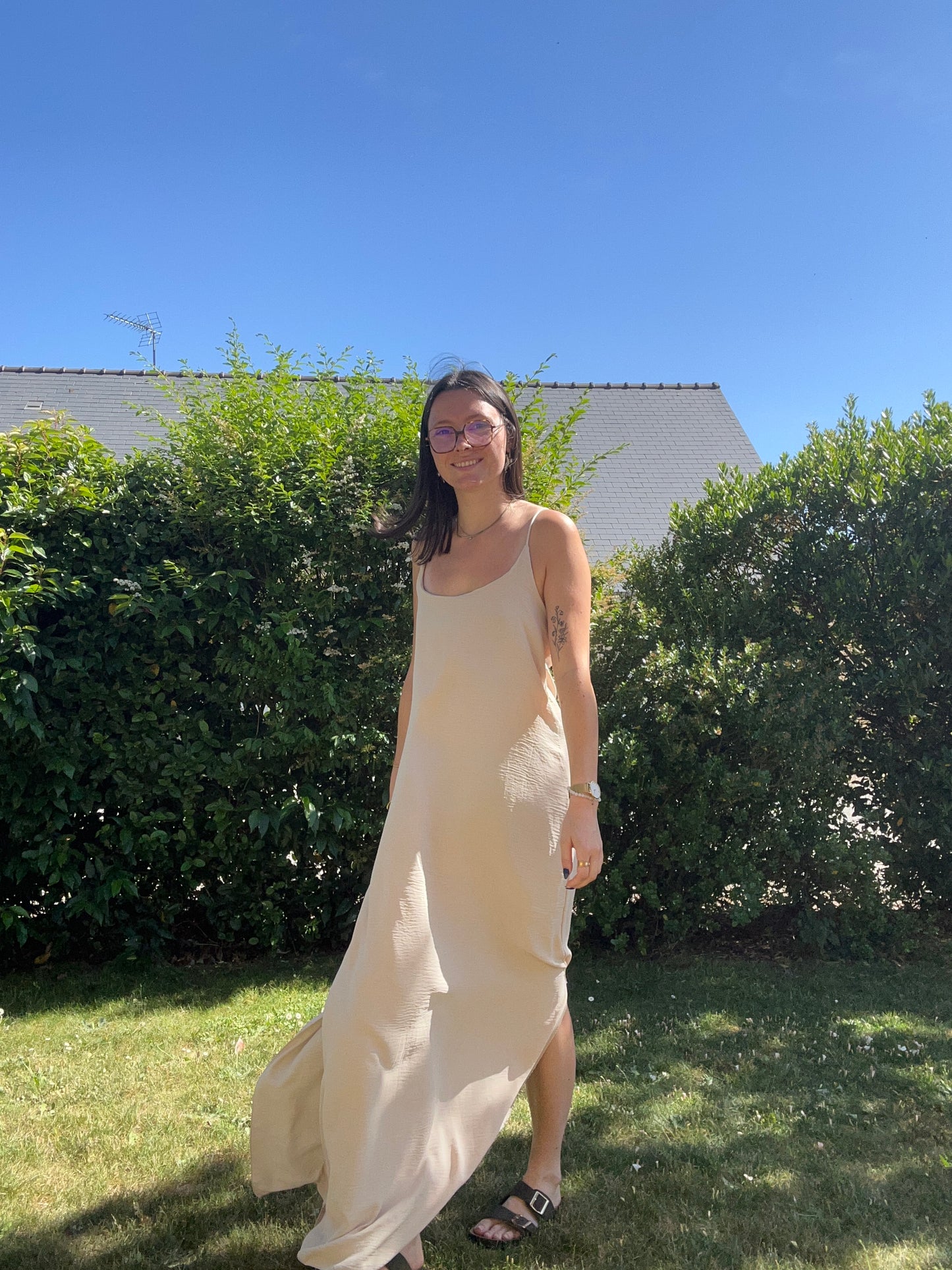 Robe dos nu