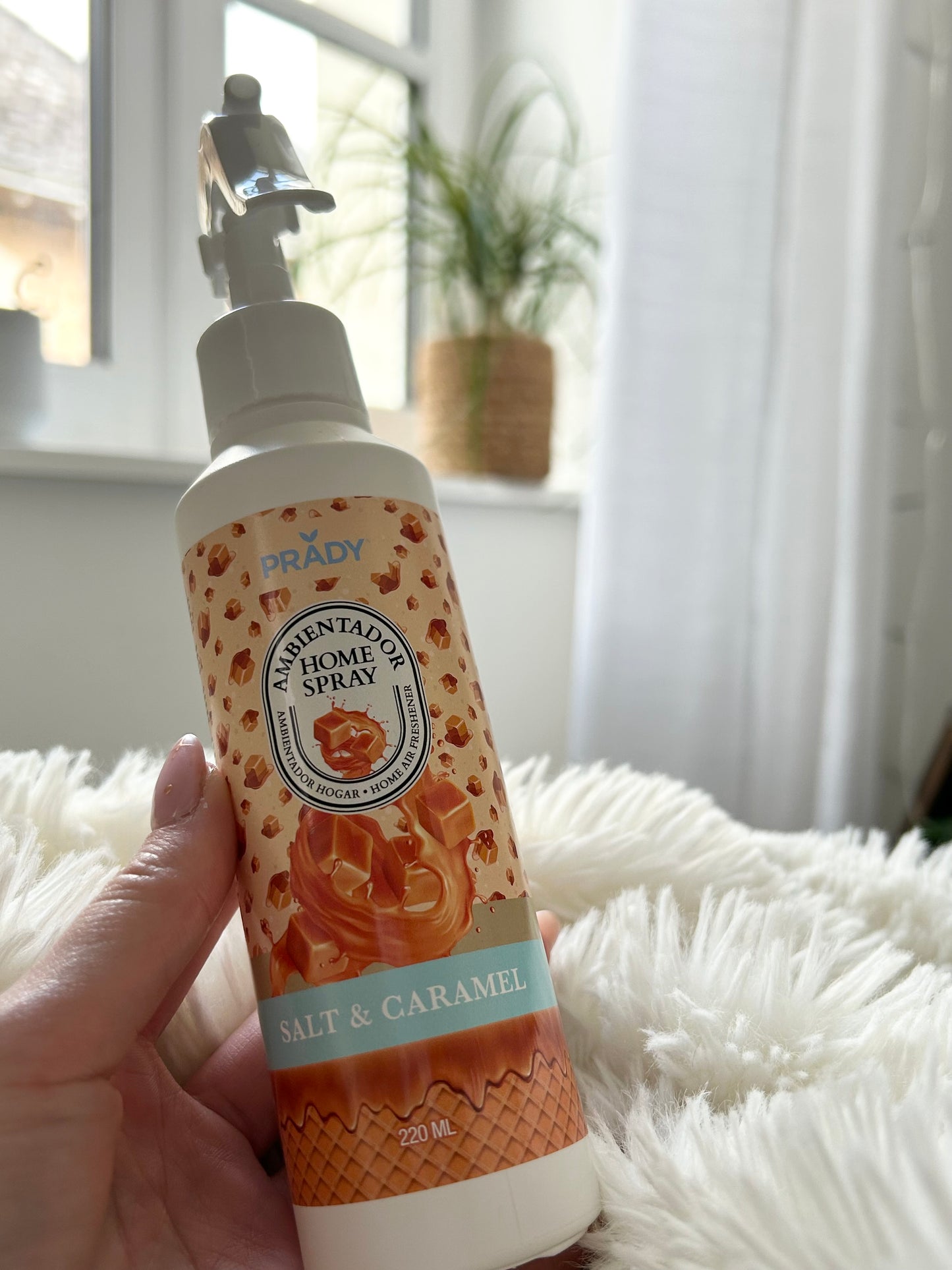 Spray d'ambiance au Caramel salé